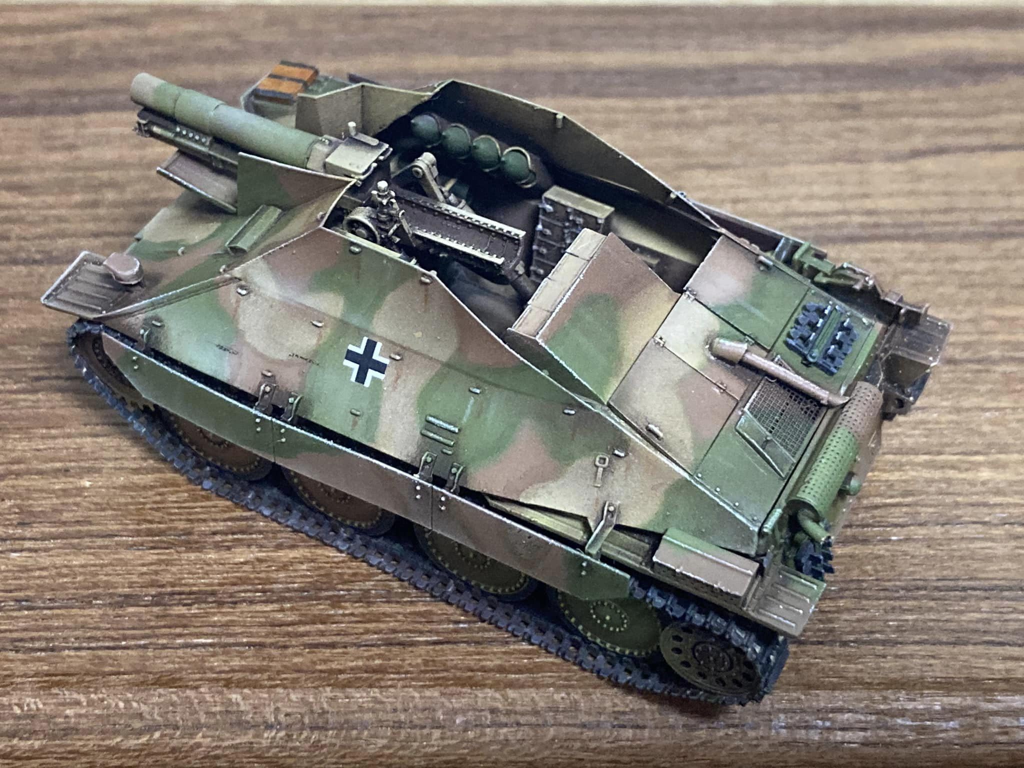 戦車他プラモデルまとめ買い用④ Amazon | 1/72ヘッツァー15cm sIG 33/2 (Sf.)搭載型（15cm sIG