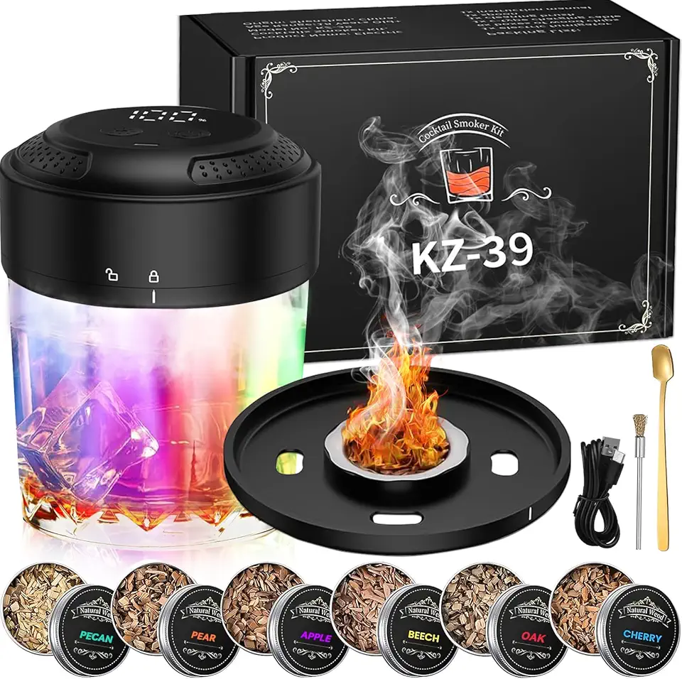 Elektrisk whiskyrökare för cocktails