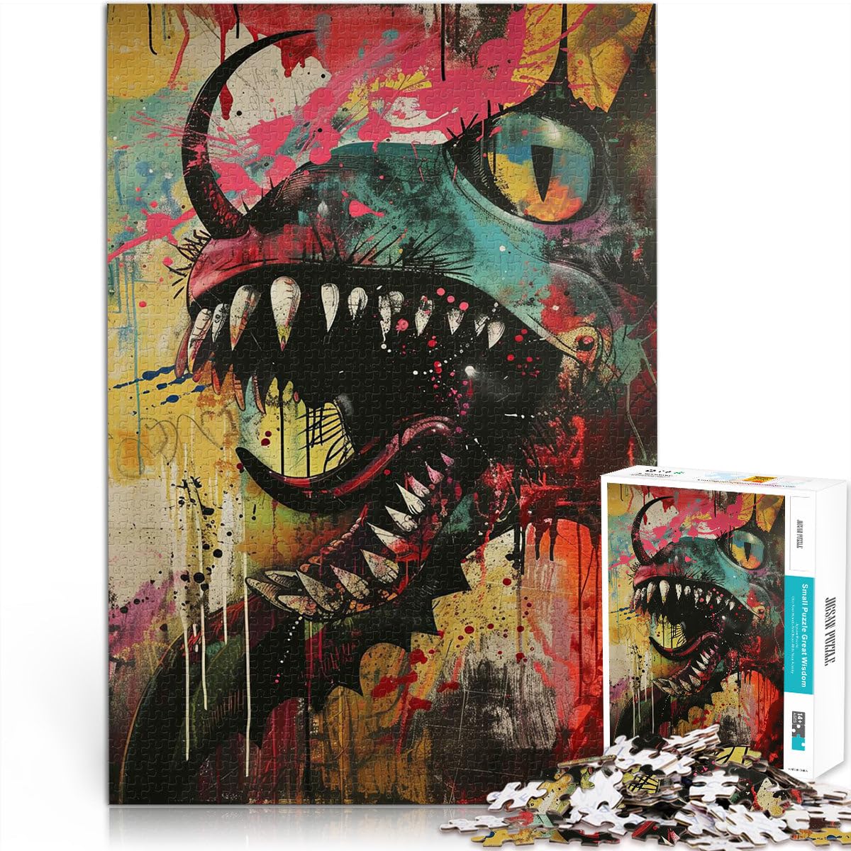 Puzzle for teenagers 1000 Pieces Art Anspruchsvolles Spiel und Familienspaß Jedes Stück ist einzigartig Anspruchsvolles Familienspiel75x50cm
