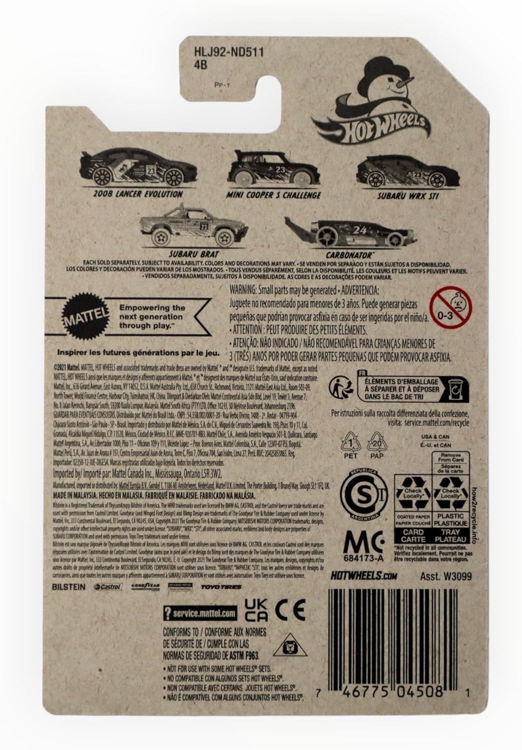 Hot Wheels Mini Cooper S Challenge, 2023 Holiday 2/5