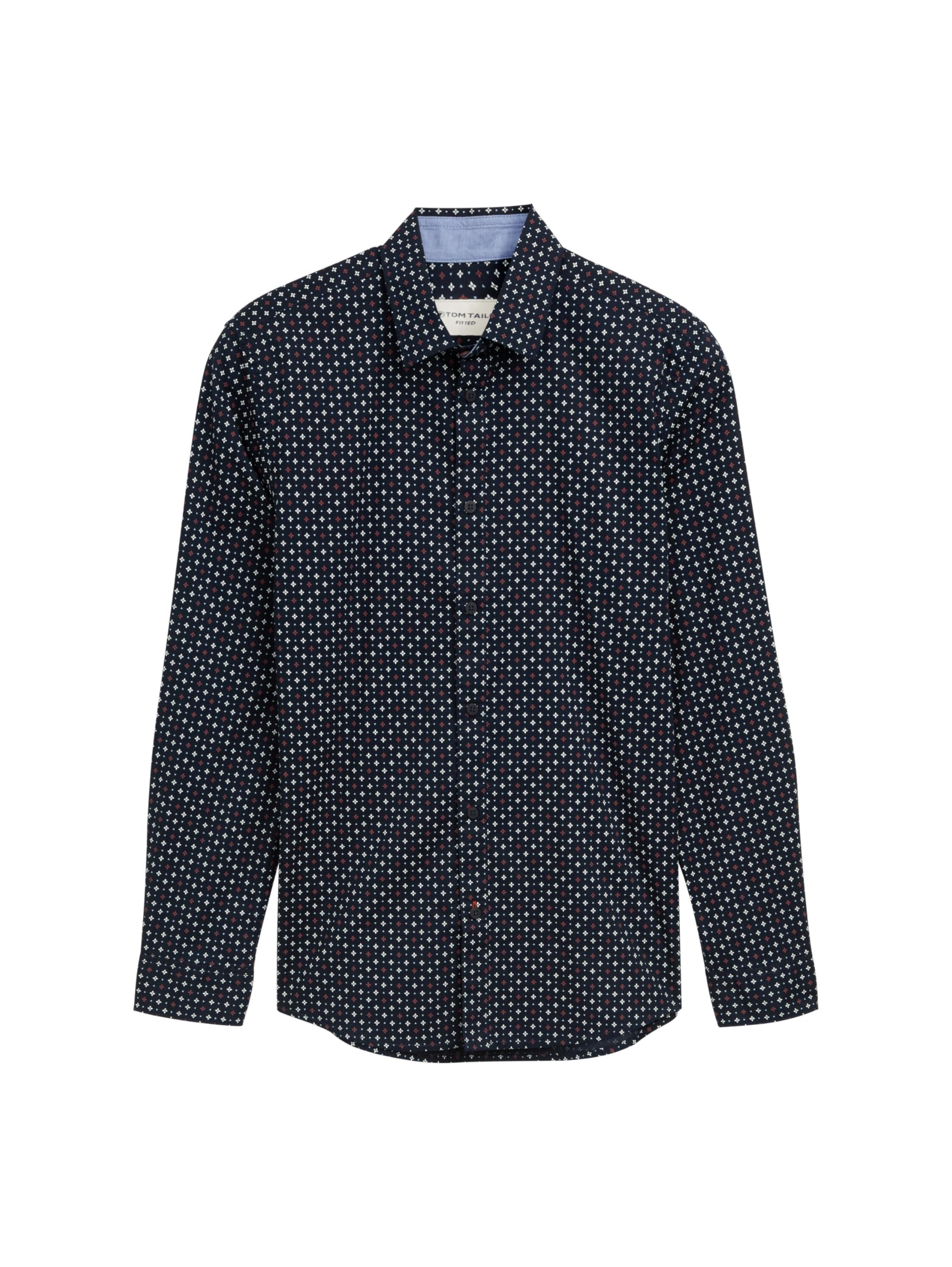 TOM TAILOR Men's Shirt, 37889 - Navy Minimal Design, XL