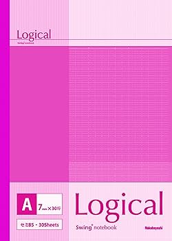 ロジカルエアー B5 A罫 10冊 ナカバヤシ ロジカル・エアーノート B5 10mm罫｜ノベルティ