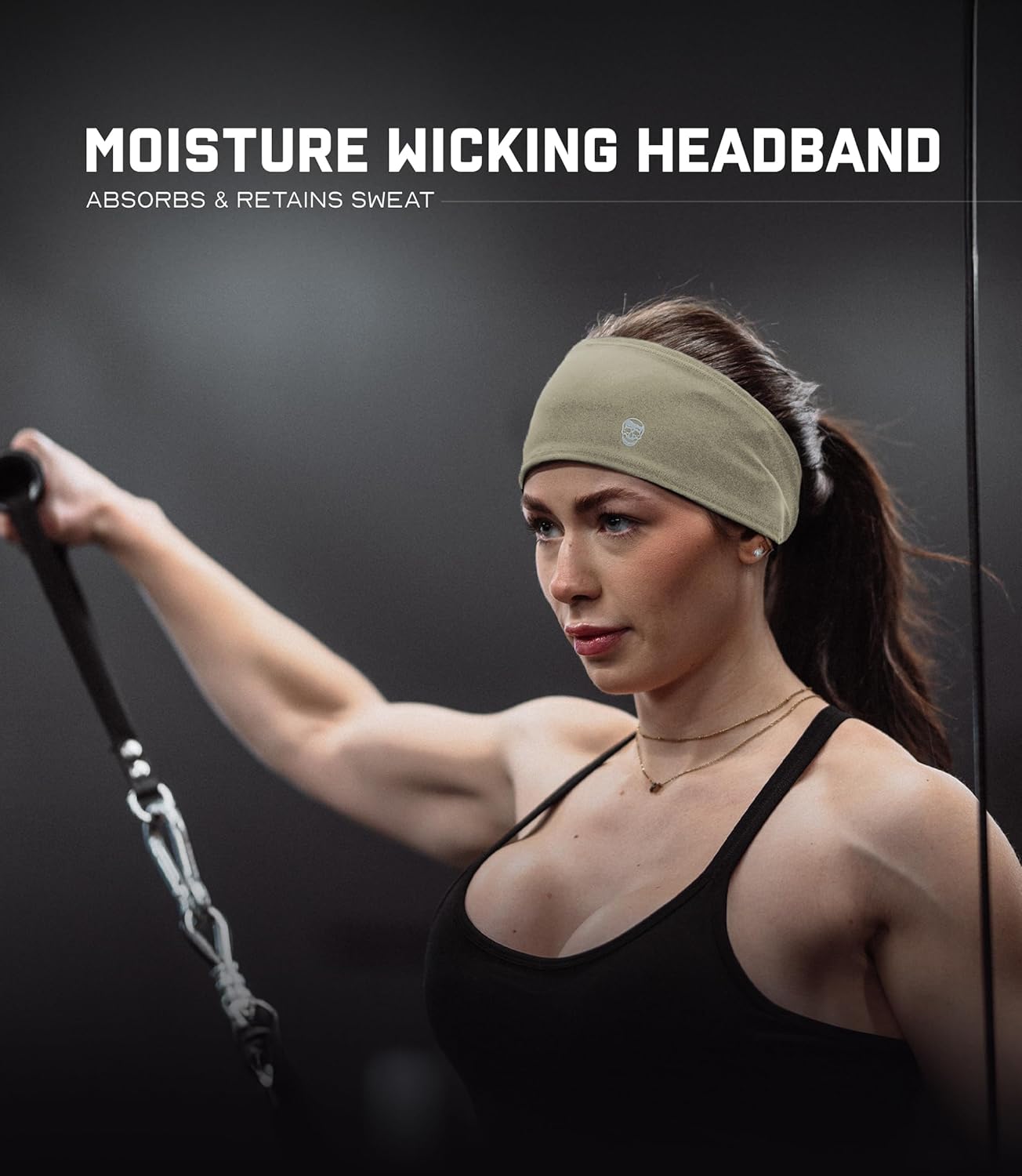 Gymreapers Workout Headbands for Men & Women-Comfortable Sweat Absorbing Band to Keep Hair Back During Running Sports Gym Cycling and Outdoor Activities - Image 3