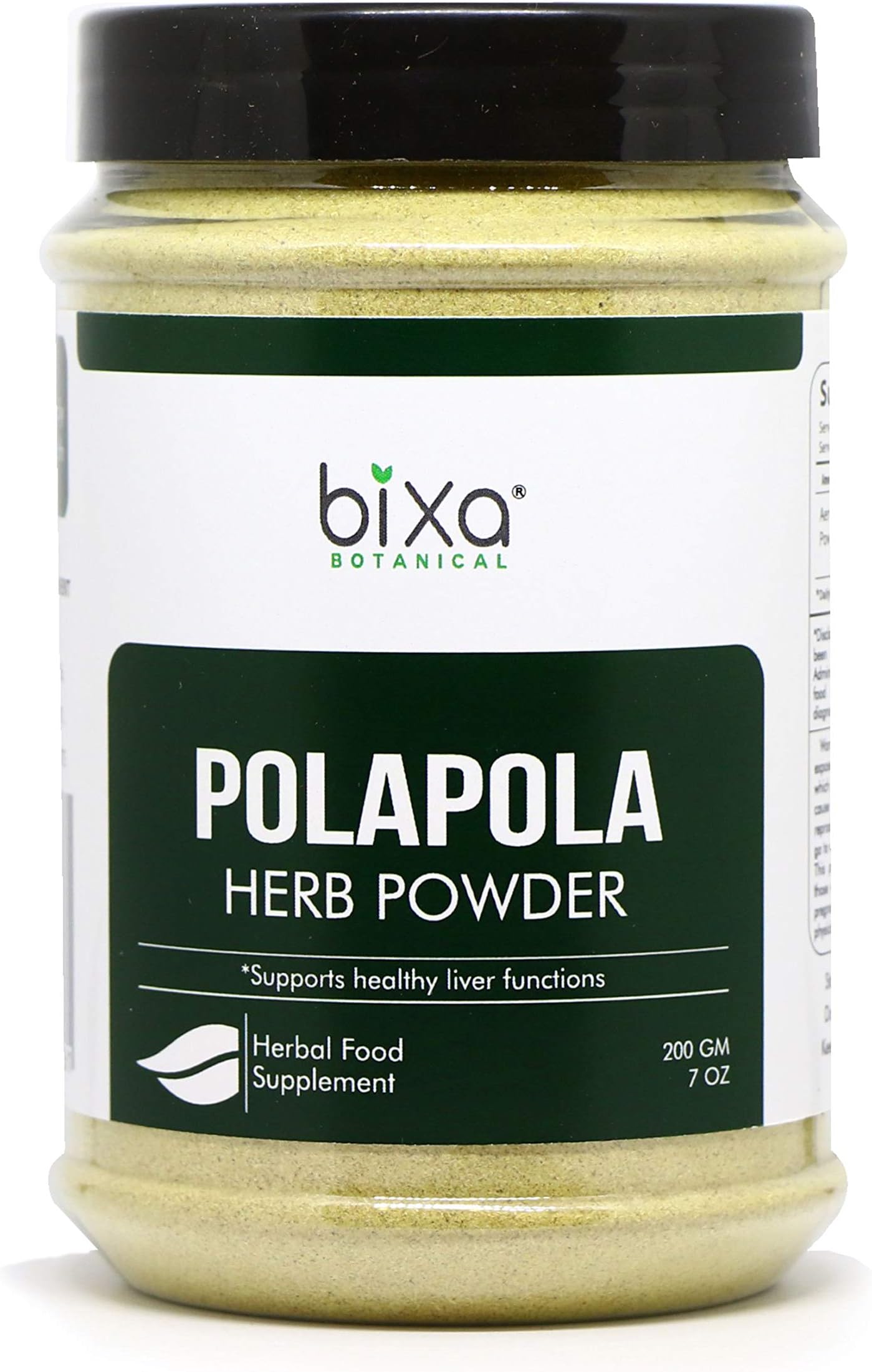 Polapola Powder (Aerva lanata), Liver Cleanse Detox & Repair l Natural Supplement | Superfood | Supports Healthy Liver Functions by Bixa Botanical - 7 Oz (200g)