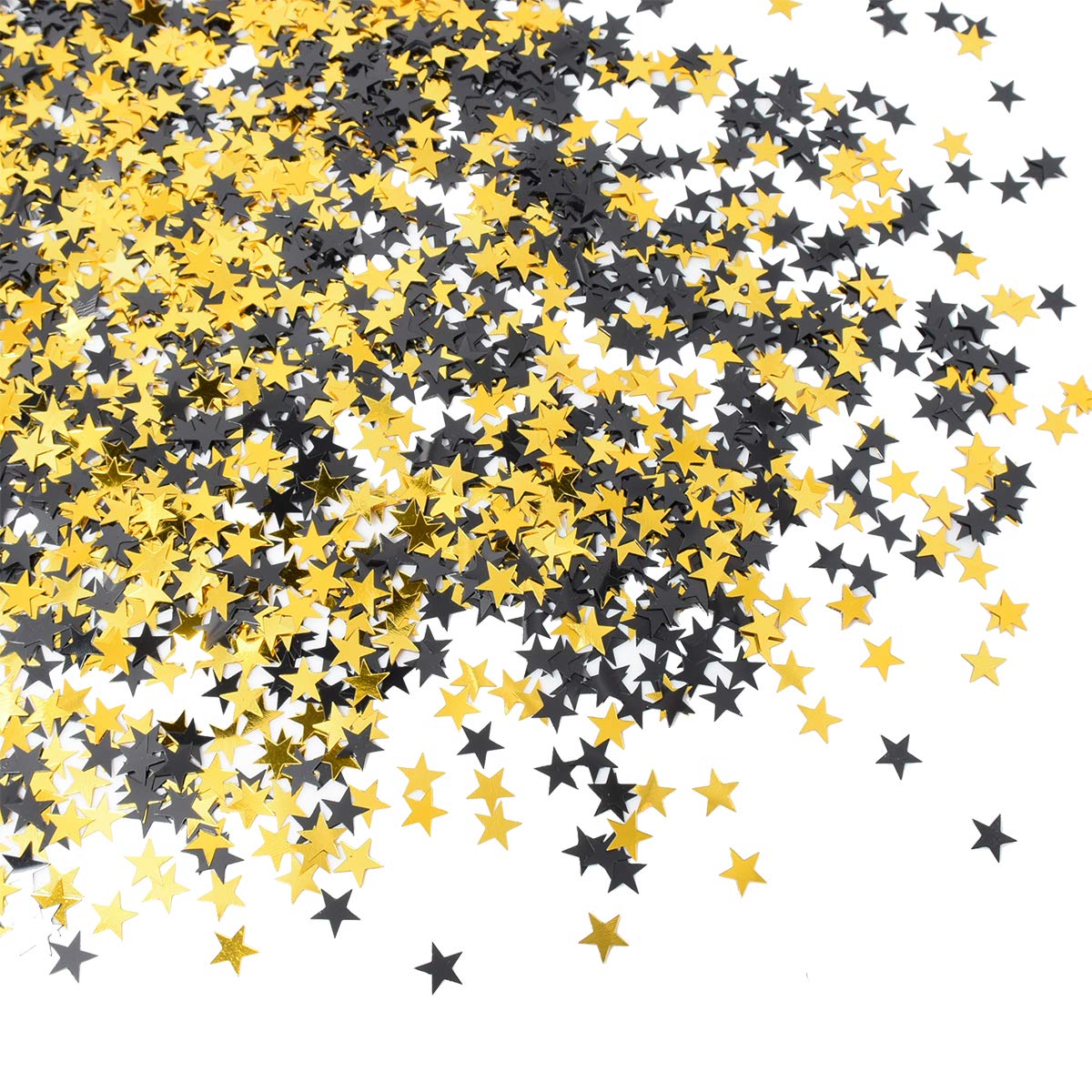 Glitzerndes Stern-Konfetti