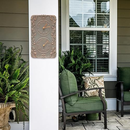 Miniatura 5 de Whitehall Productos Acanthus Combo Reloj, Cobre Verdi