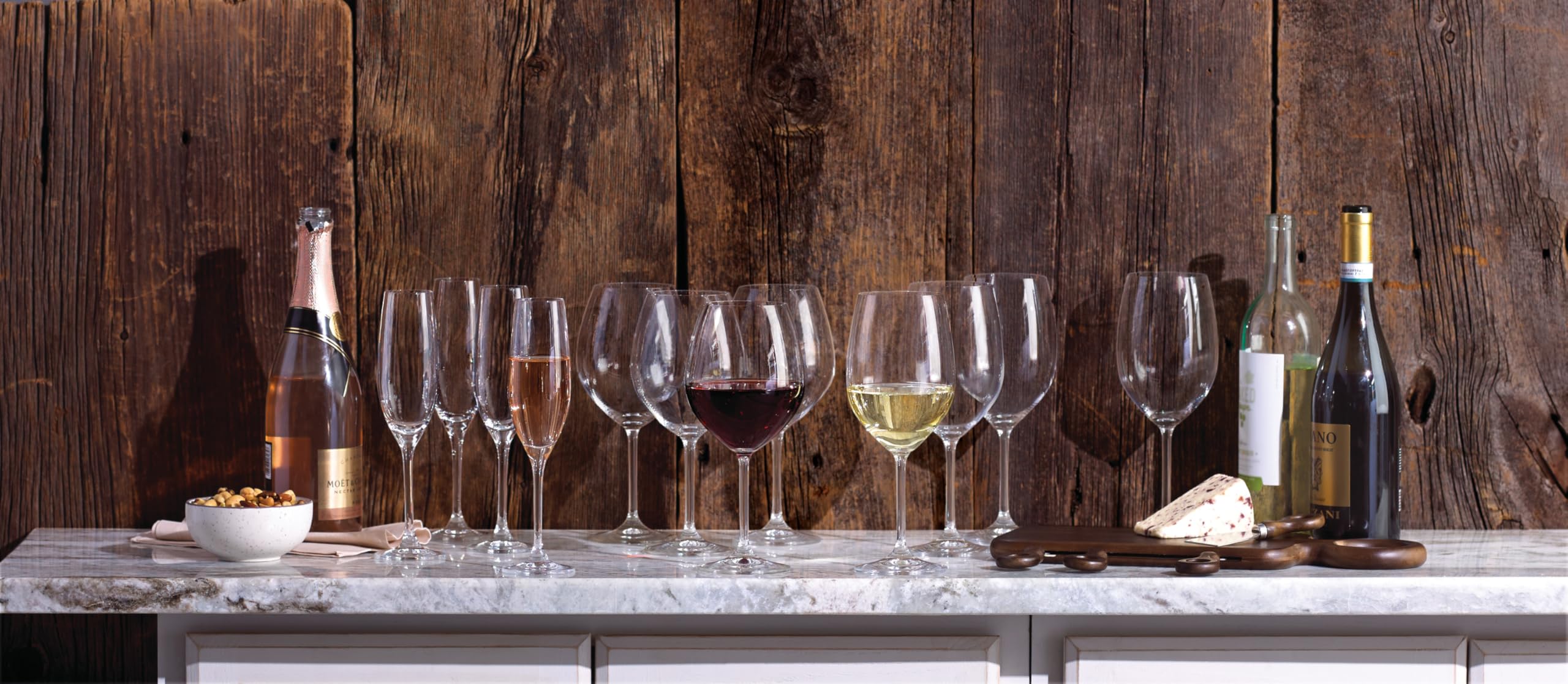 Lenox Toscana clásicos de Vino Blanco Cristal, Juego de 6