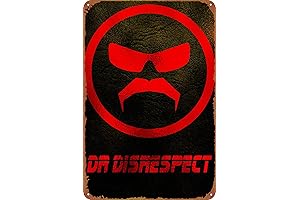 Dr Disrespect Home Wall Art Decoration Poster-Fierce Gaming Presence