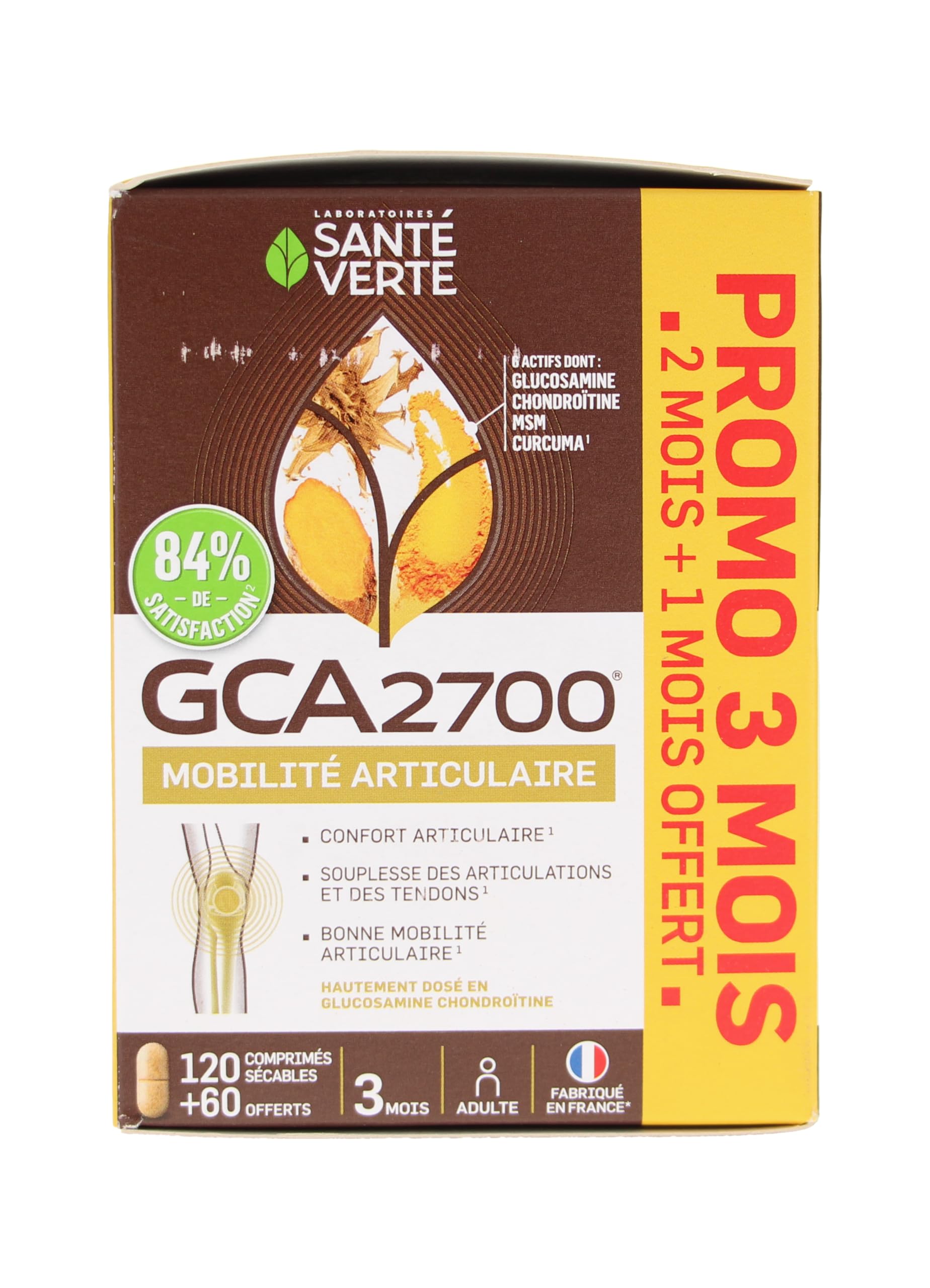 Santé Verte GCA 2700 120 Comprimés + 60 Comprimés Offerts