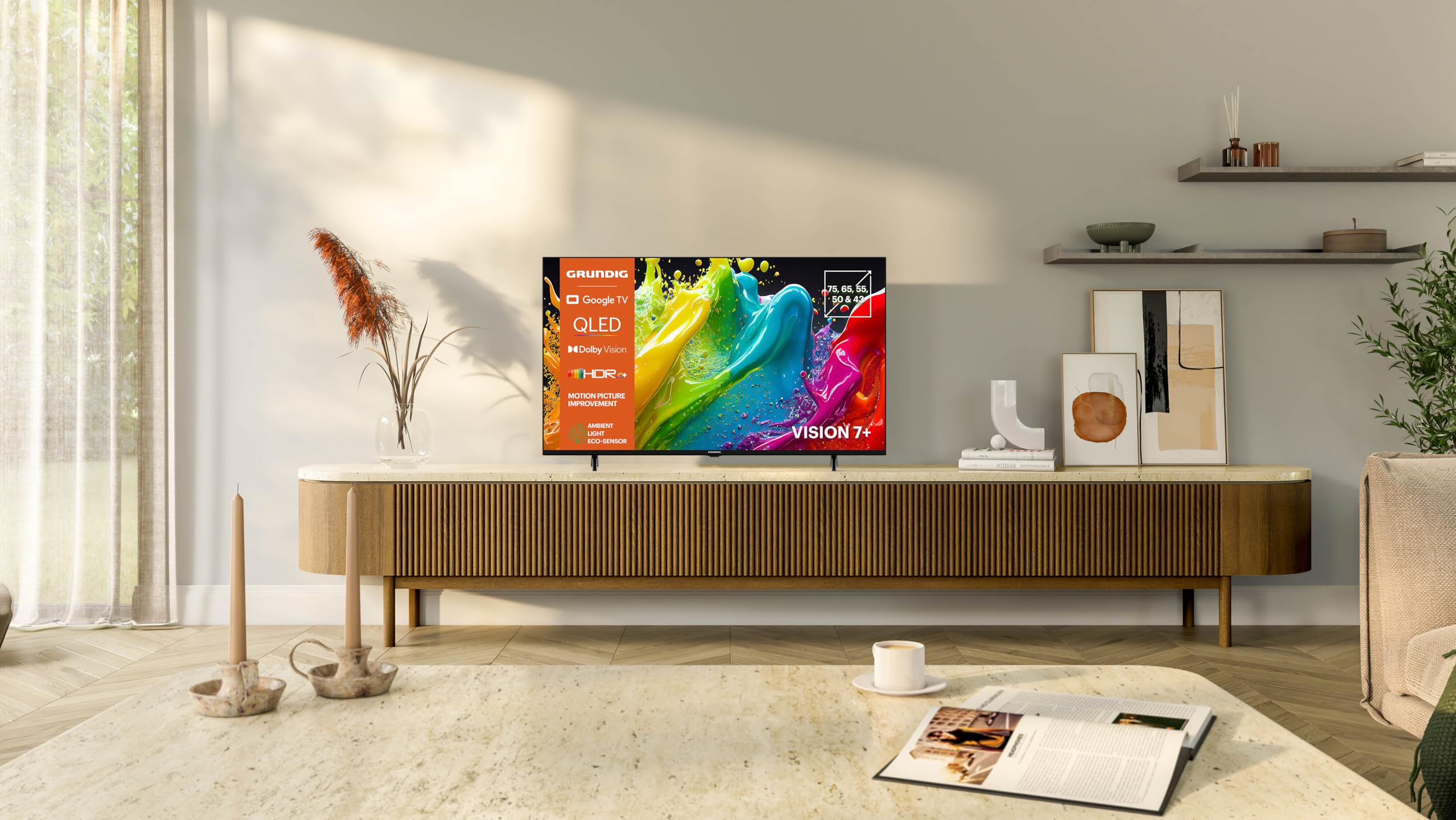 Grundig 75 VOE 84 Q TV 75 Inch (189 cm) QLED TV 75 Zoll – Bild 5