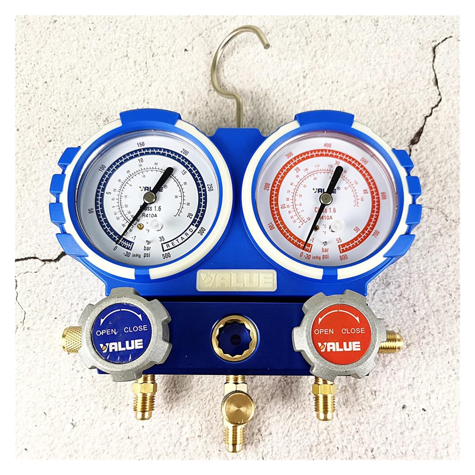 Attrezzi per svasatura Kit di Utensili for Svasatura Integrati for Refrigerazione Set di Utensili for Refrigerazione Set di Espansori con Manometro for Pressione del Refrigerante