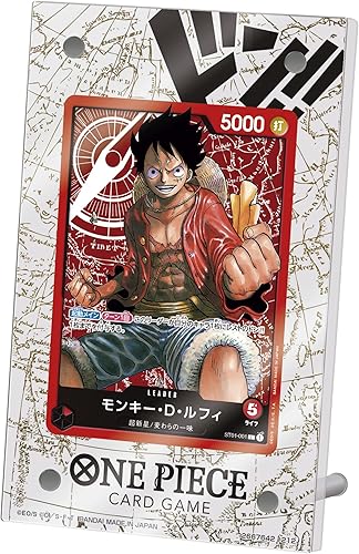 BANDAI Soporte acrílico oficial del juego de cartas de One Piece