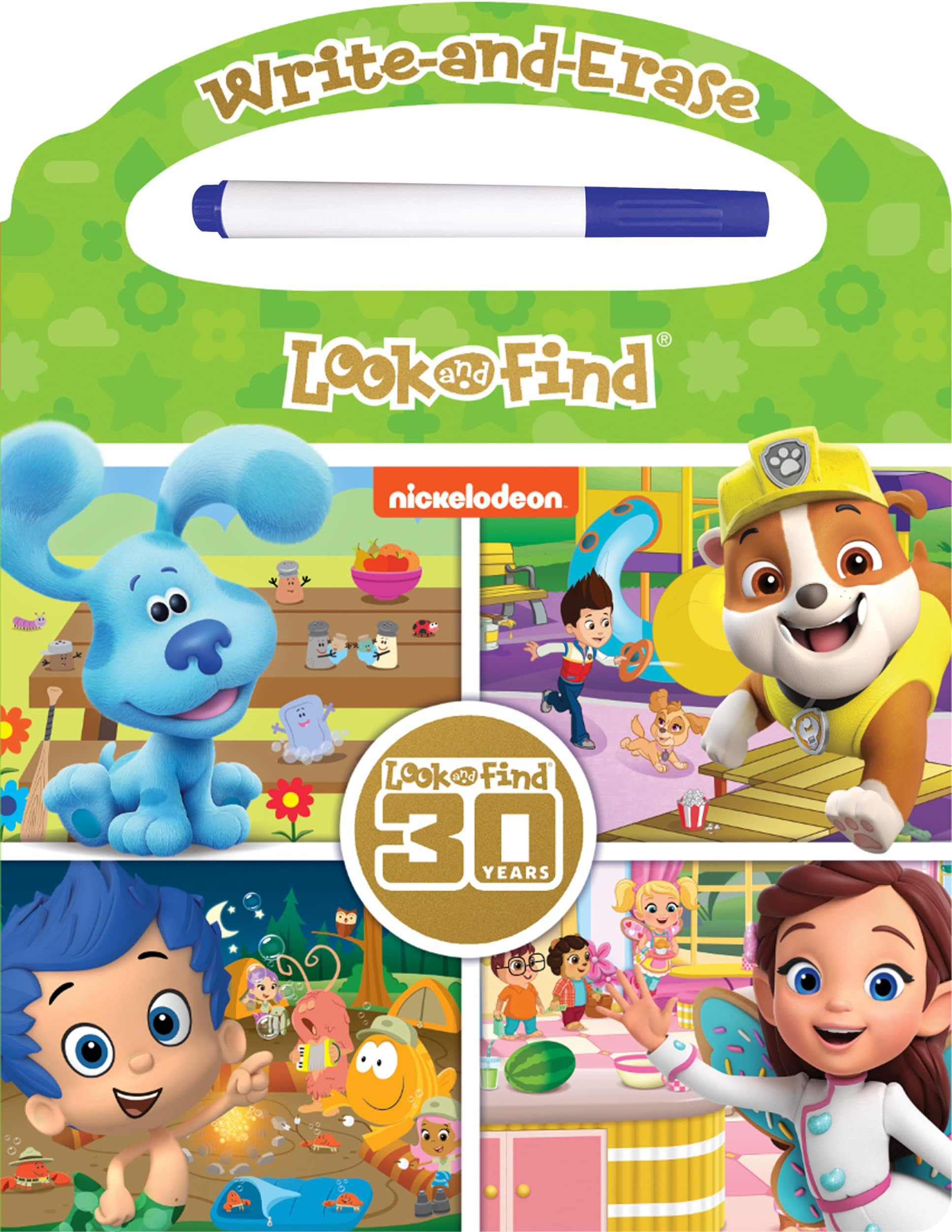 PI Kids Nickelodeon: Write-And-Erase Look and Find: Write-And-Erase Look and Find