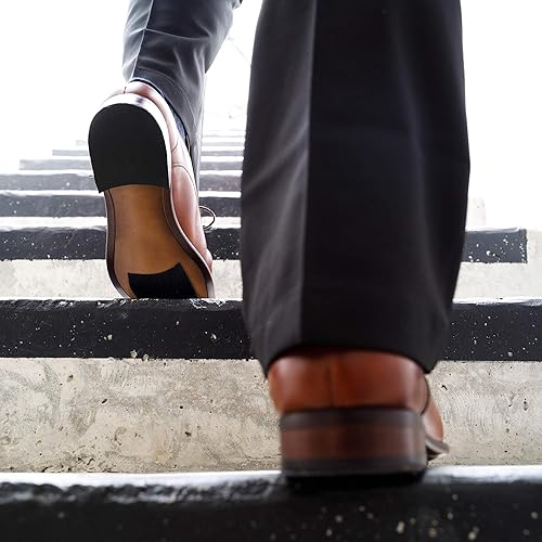 Miniatura 9 de Almohadillas antideslizantes negras para zapatos Peldaños antideslizantes para zapatos de hombre y mujer 5 almohadillas de talón autoadhesivas