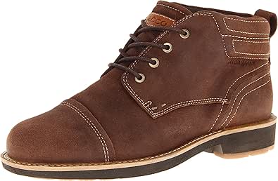 Amazon.com | ECCO Men's Bendix Cap Toe Boot,Cocoa Brown,40 EU/6-6.5 M ...