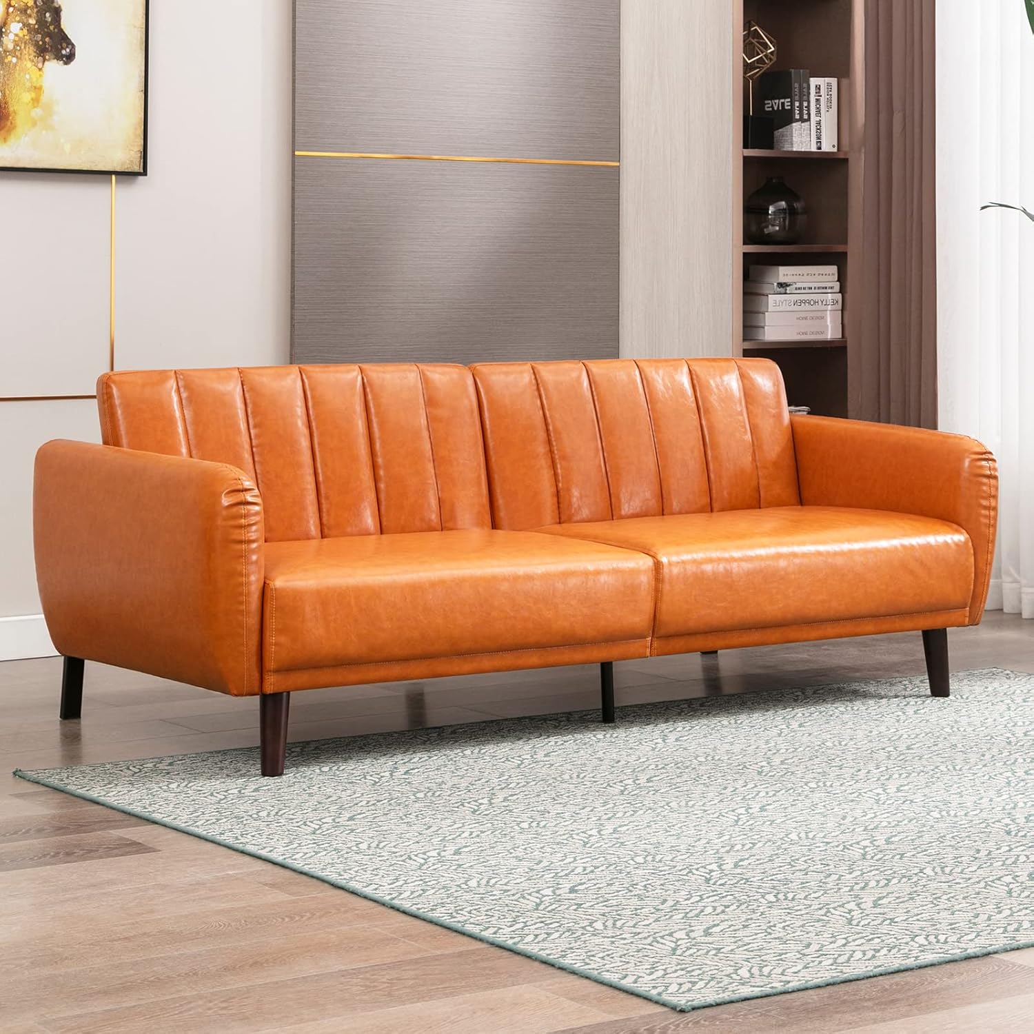 CECER Convertible Sofa & Couch, Futon Sofa Bed, Adjustable