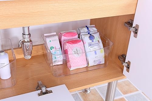 Miniatura 3 de YBM HOME Contenedores de almacenamiento  Organizadores de plástico abiertos y cesta de almacenamiento para organización de despensa de cocina,