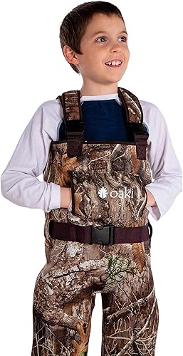 Miniatura 8 de OAKI Vadeadores de pesca impermeables para niños y niños
