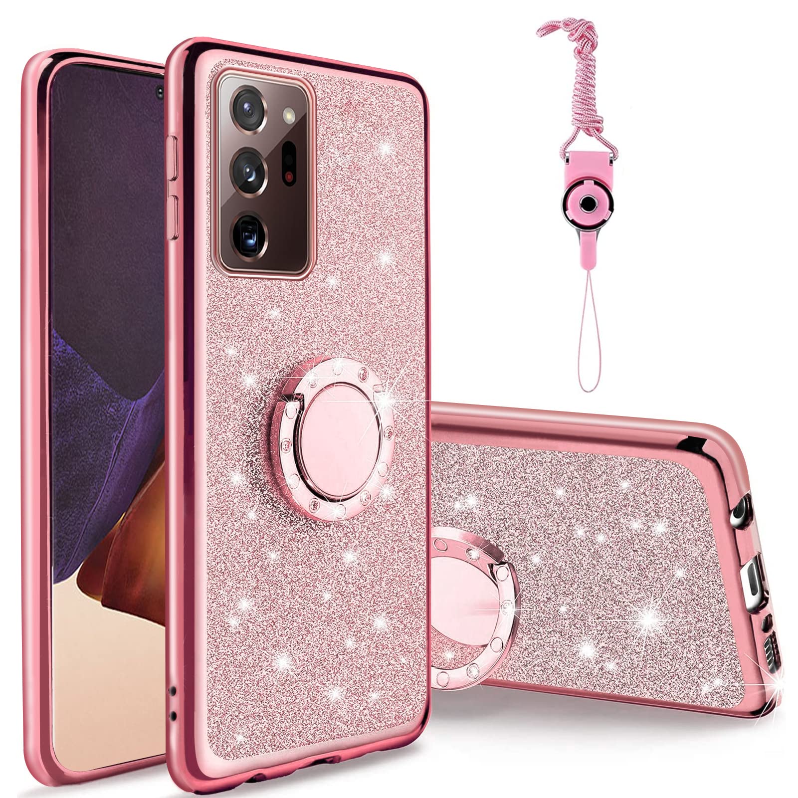 Amazon.com: Easyscen for Galaxy Note 20 Ultra Case with Ring Stand