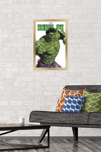Miniatura 6 de Trends International Marvel Comics - Póster de pared de la serie de características de Hulk, 22.37 x 34.00 pulgadas, versión premium sin marco