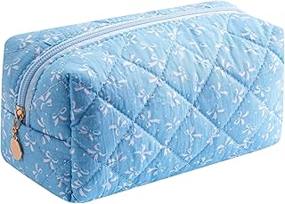 Linda Bolsa de Maquillaje Floral Pequeña Bols...
