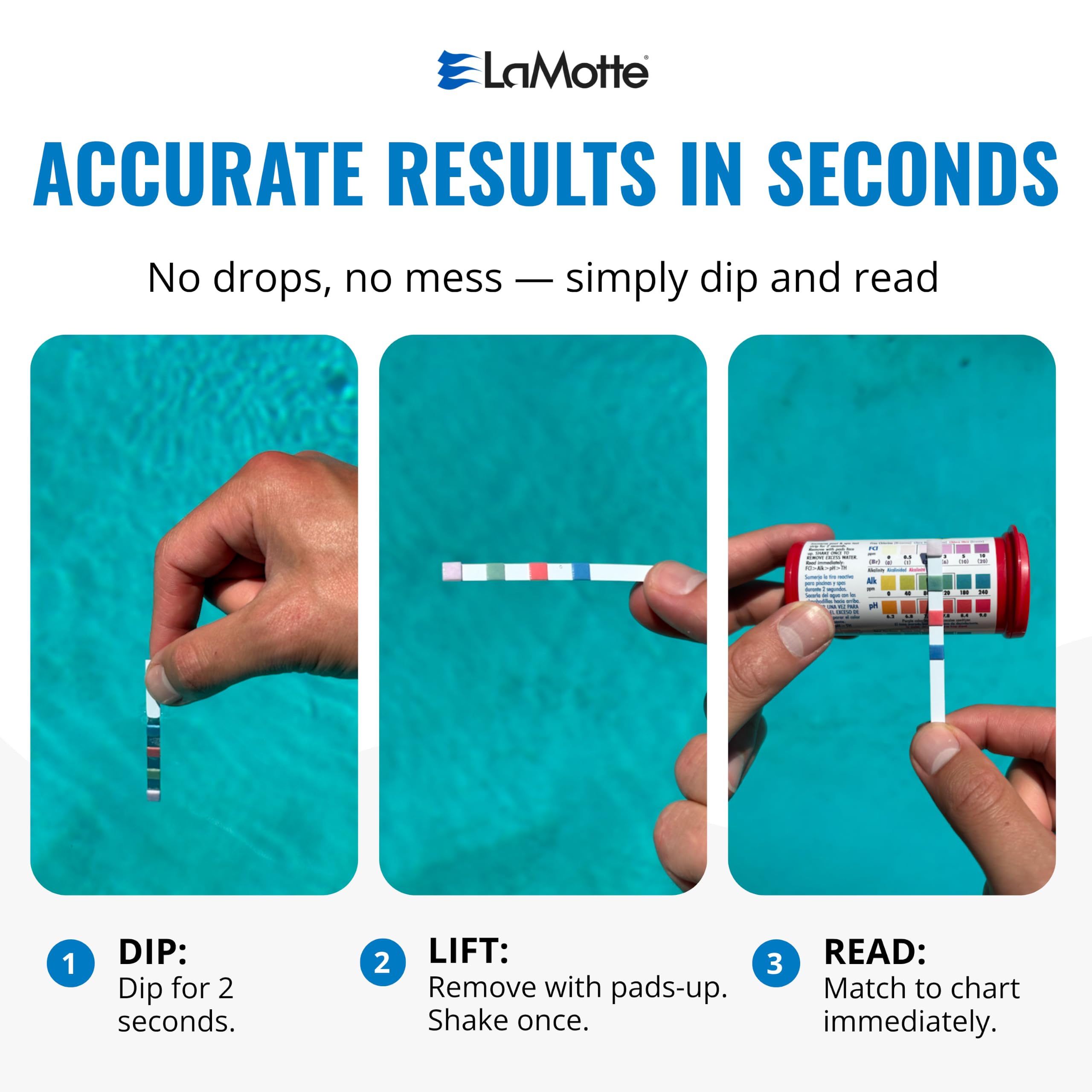 Insta-Test 4 50 Strips by LaMotte