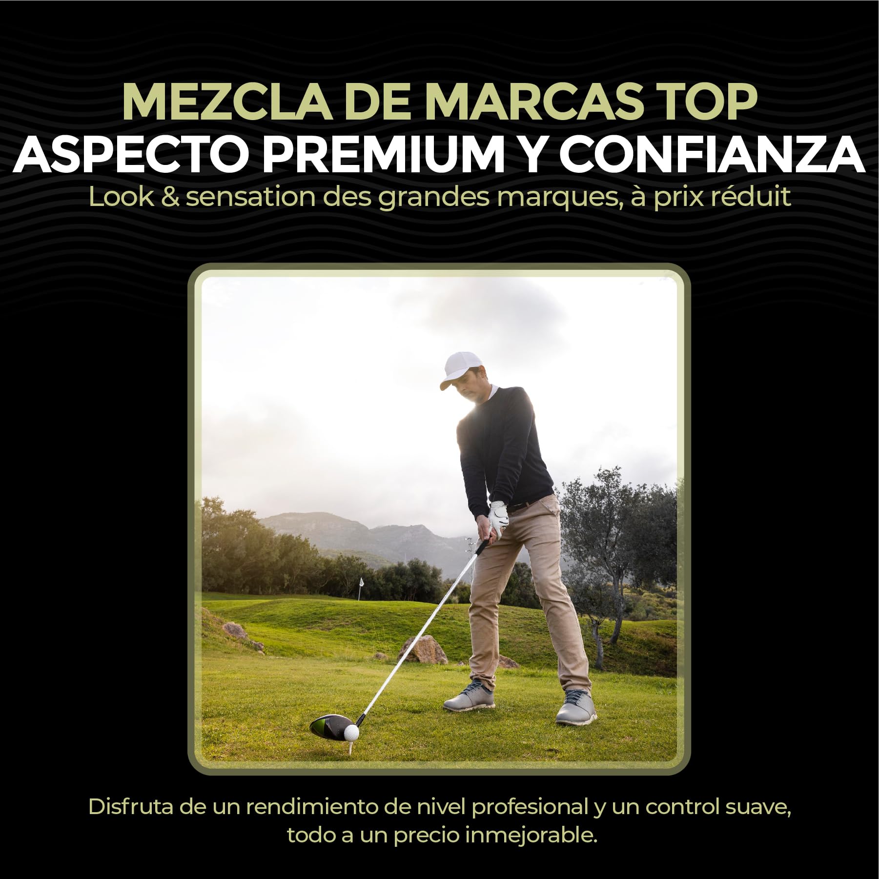 Lionstrike 22 pelotas de golf usadas, pelotas de lago de grado A, marcas mixtas, recicladas, lavadas y limpias, bolsa de almacenamiento de malla ecológica, opciones de mezcla de primera calidad y