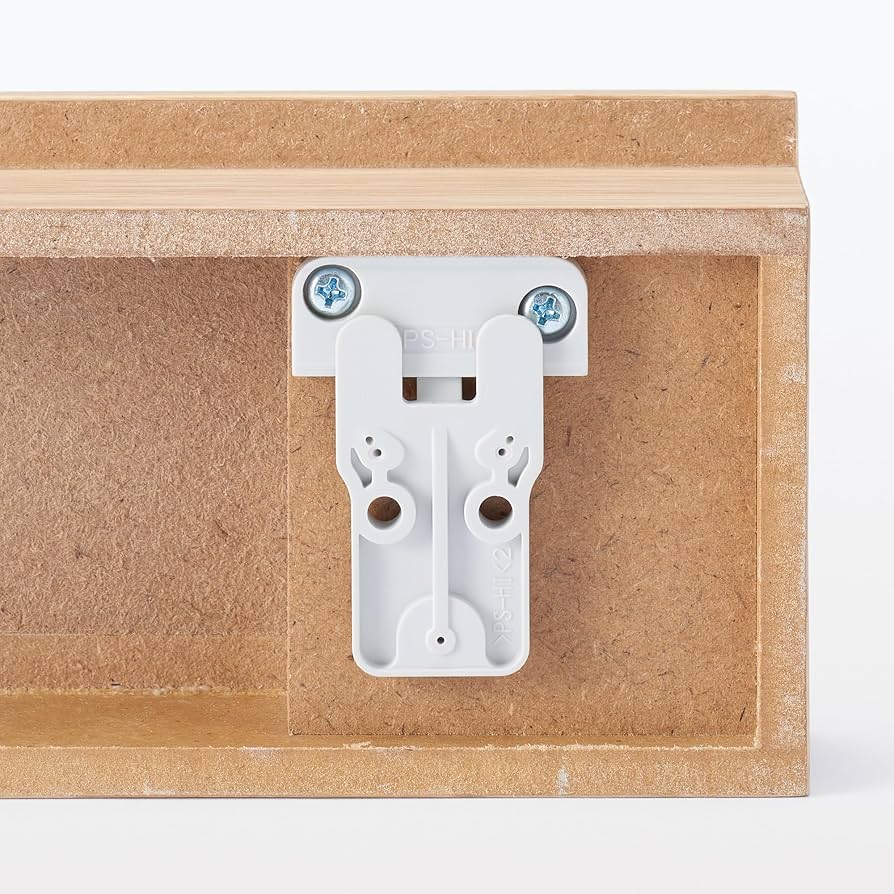 Amazon.co.jp: 無印良品 壁に付けられる家具長押マグネット付き