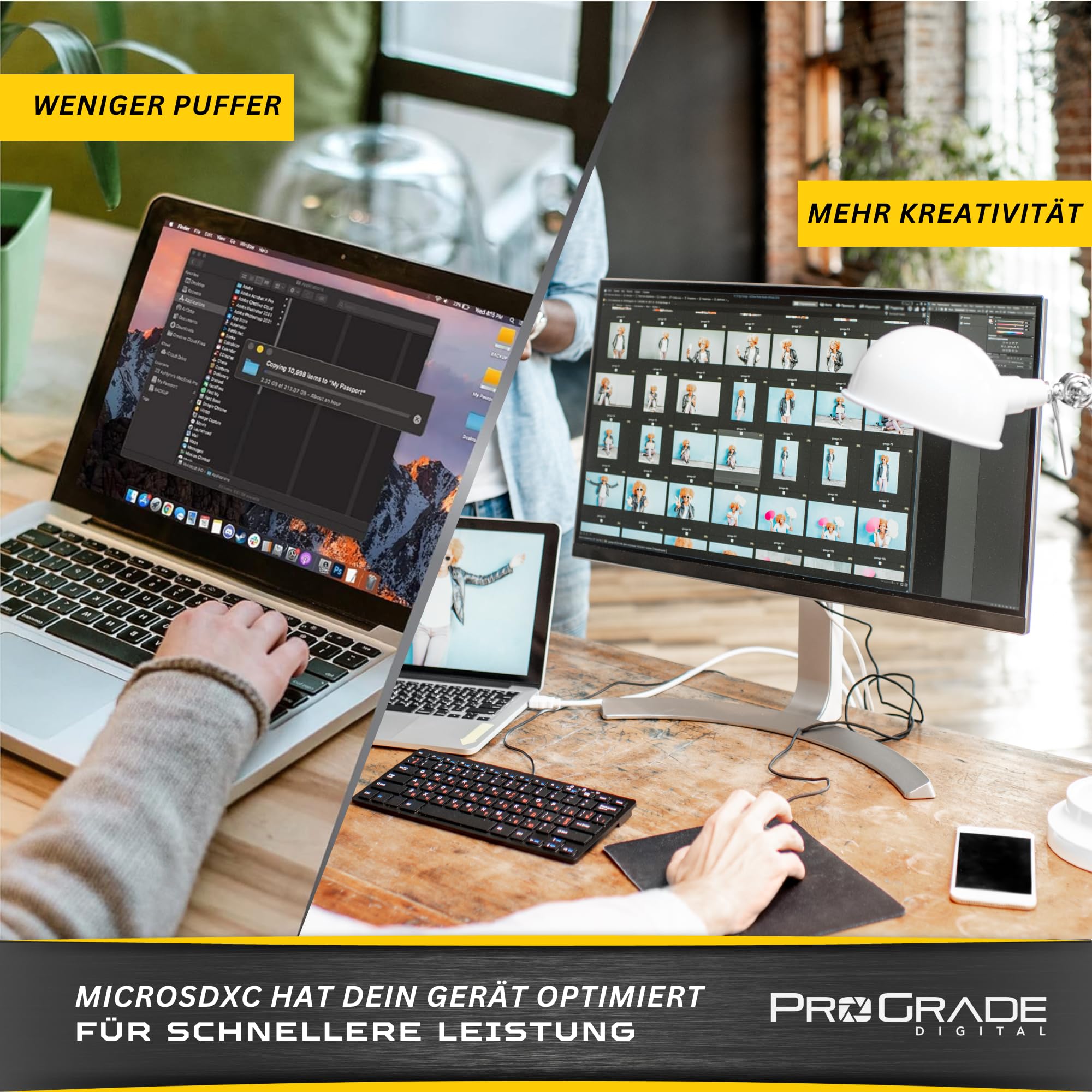 microSD-kaart V60 (256 GB) - Getest voor SD-kaartapparaten van volledige grootte | Tot 250 MB/s lezen, 130 MB/s schrijven ProGrade Digital microSD-kaart V60 (256 GB) - Getest voor SD-kaartapparaten van volledige grootte | Tot 250 MB/s lezen, 130 MB/s schrijven ProGrade Digital