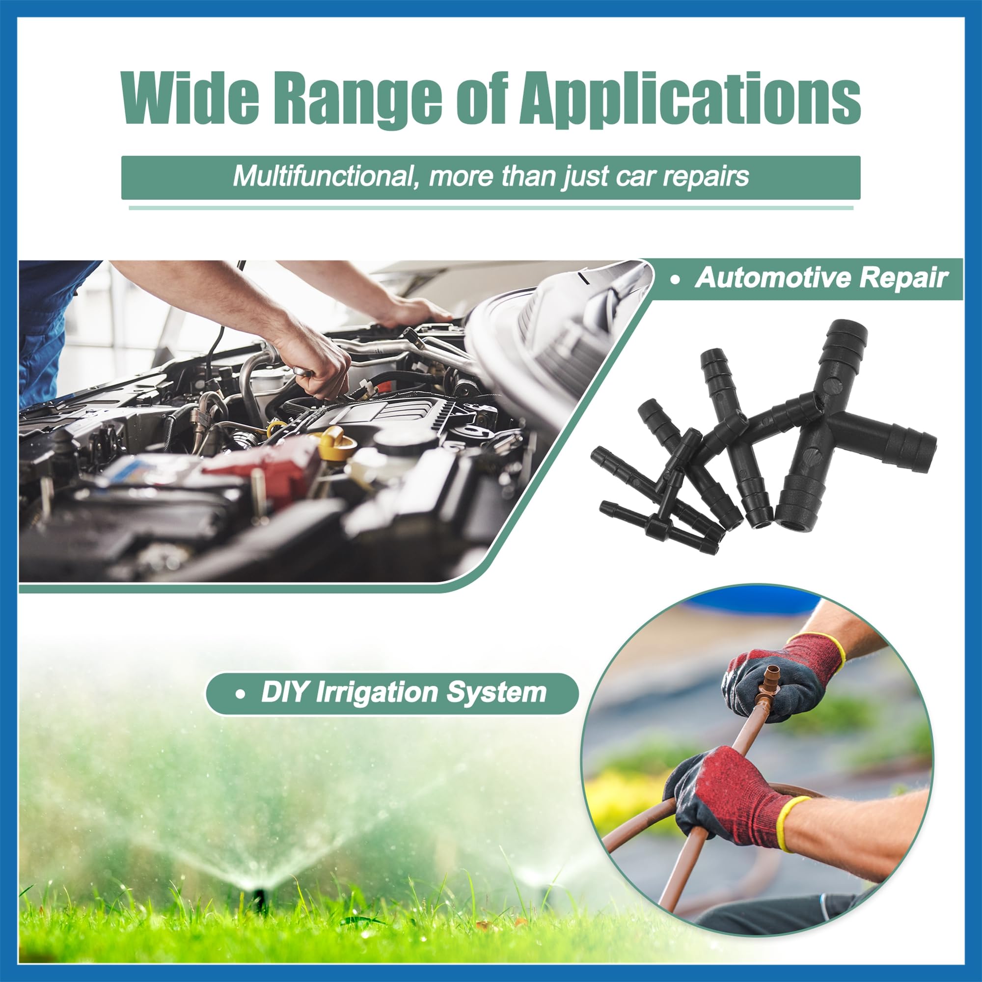 A ABSOPRO 113uds Automóvil Vacío Manguera Conector Surtido Kit Reemplazo de artículo