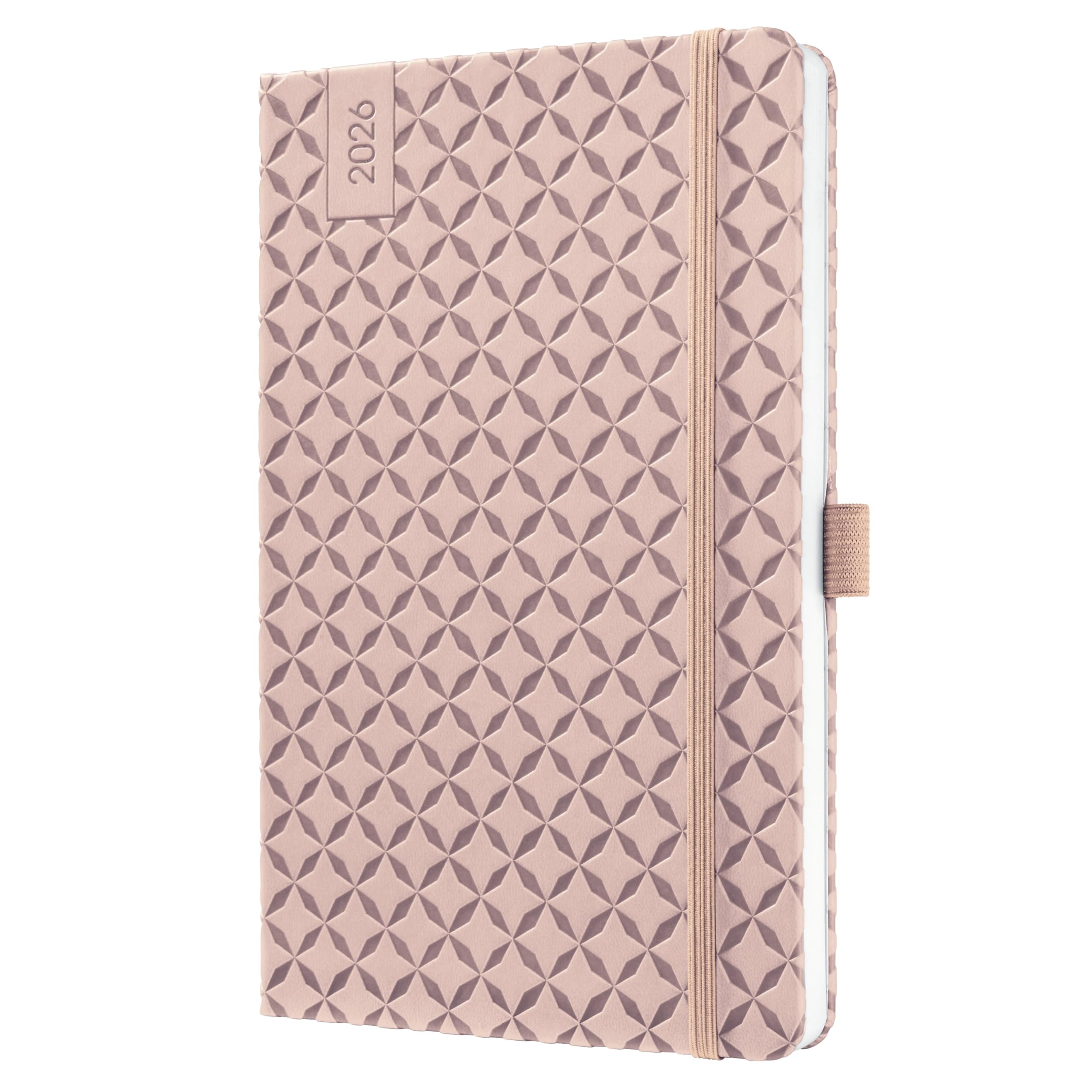 Joli Carnet De Notes SIGEL J6131 Wochenkalender Jolie 2026, Ca. A5, Rosé,  Hardcover, Mit Agenda 2026 Semainier Horizontal, image size:2560x2560