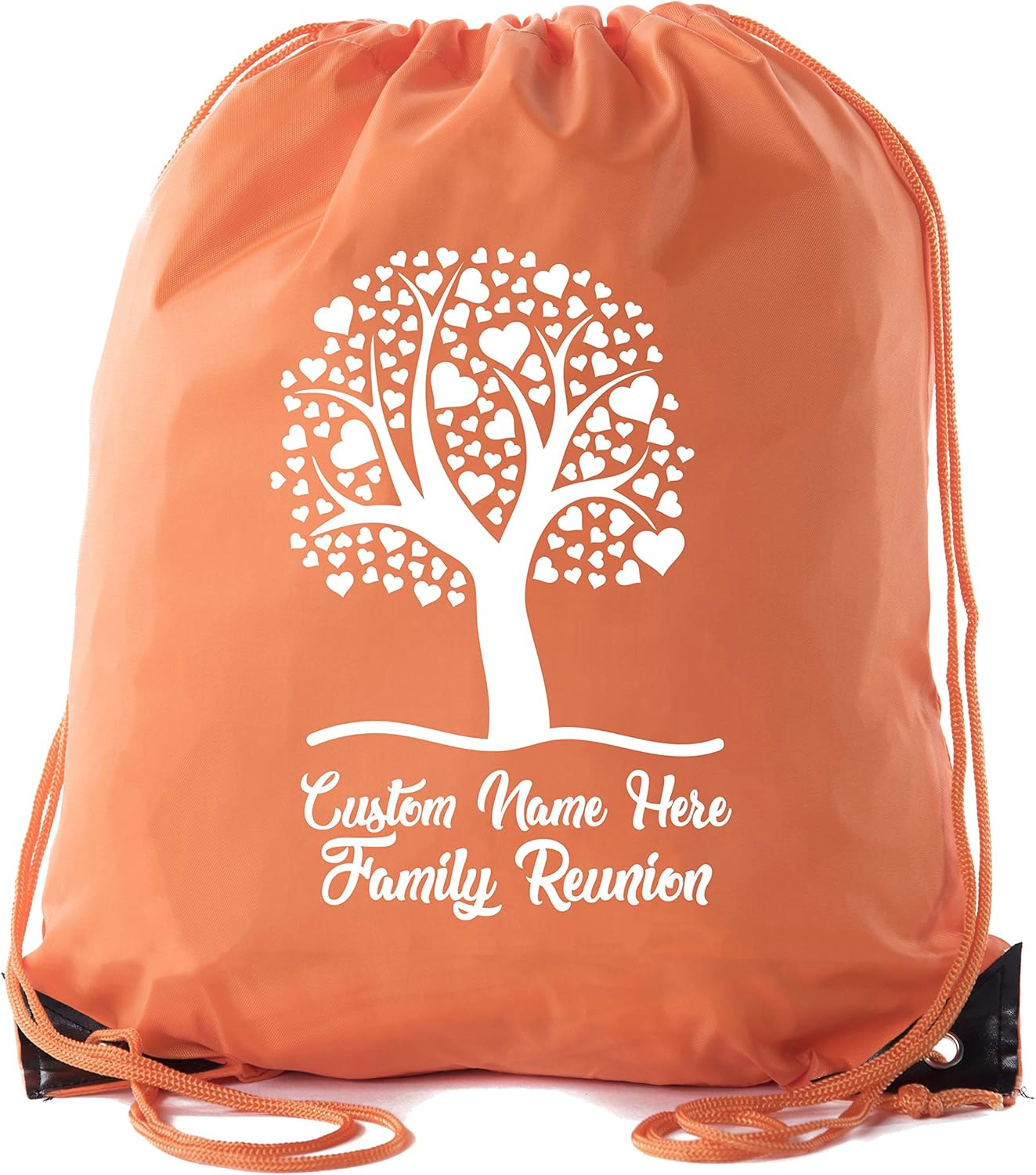 Heart Tree with custom and date- Family Reunion Party Favor Bags