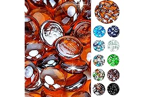 onlyfire 10 Pounds Caramel Fire Glass Beads