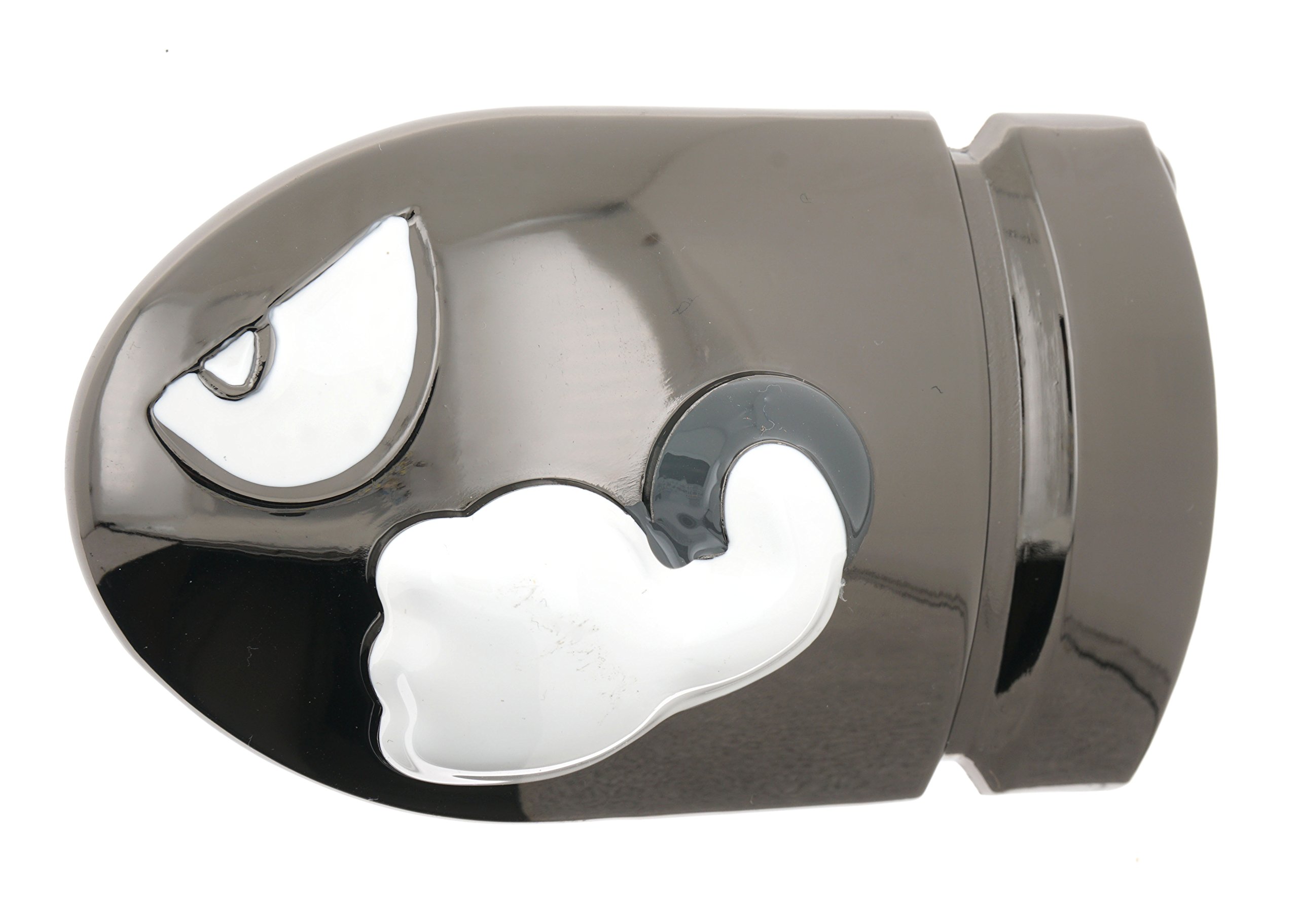 Yippo AccessoriesBullet Bill Official Metal Belt Buckle, Black, One Size, Black, One size