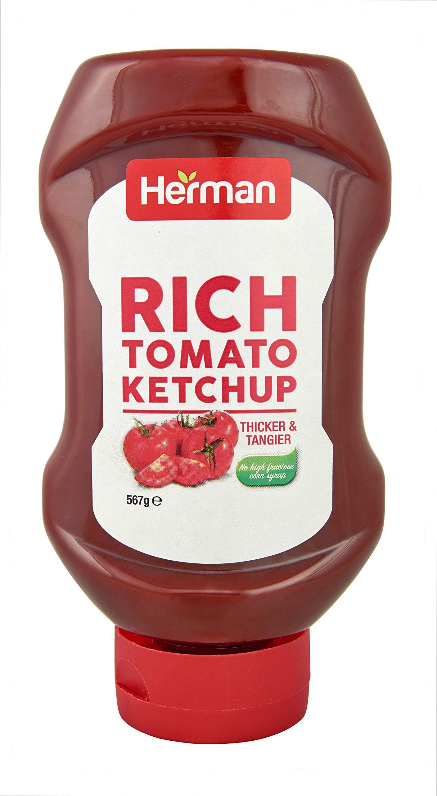 Herman Rich Tomato Ketchup - 567 gm -pet