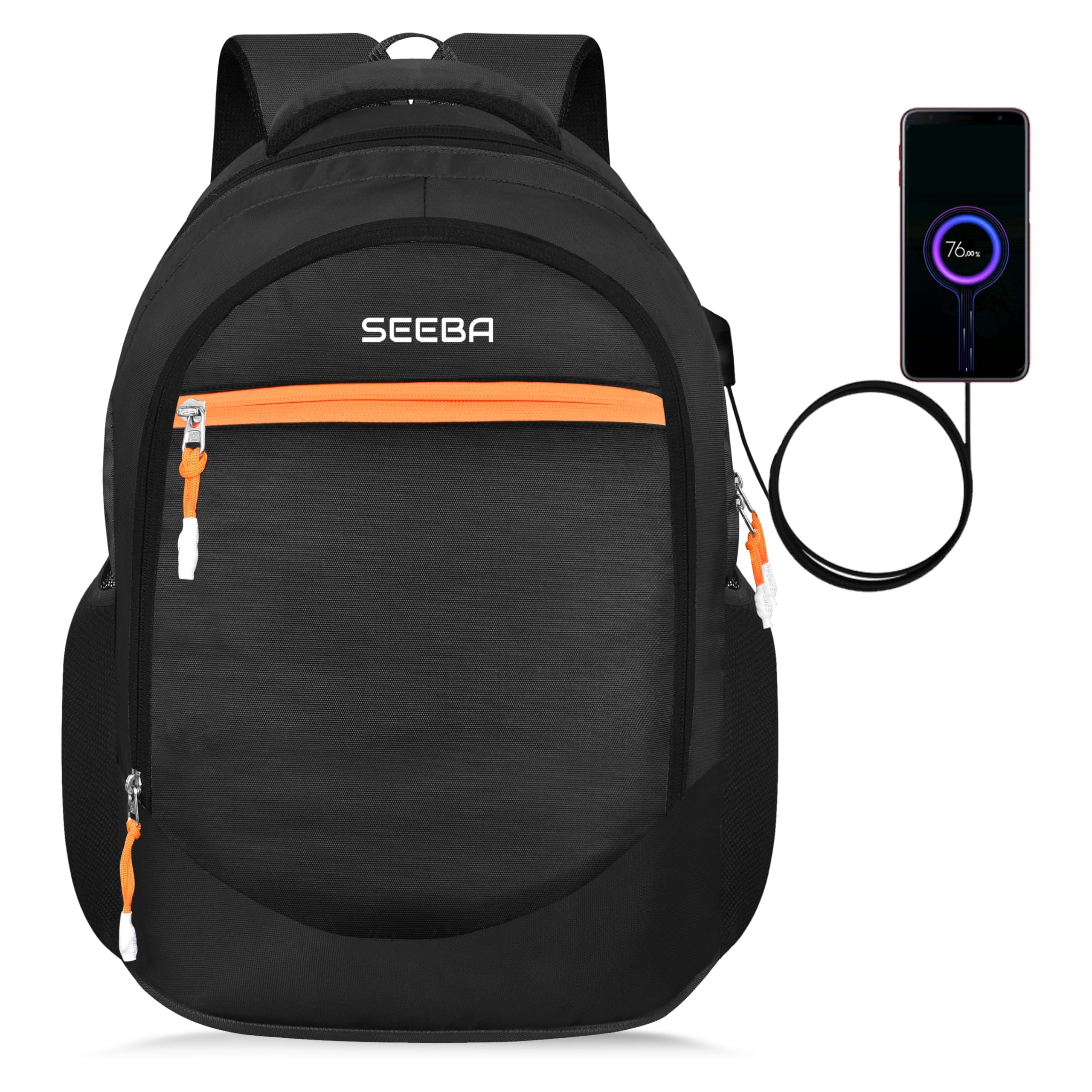 Unisex Smart Bag With USB CHARGING PORT BVM Casual Laptop Bag-Office Bag-School Bag (B0CSPL1YYT) Amazon Price History, Amazon Price Tracker