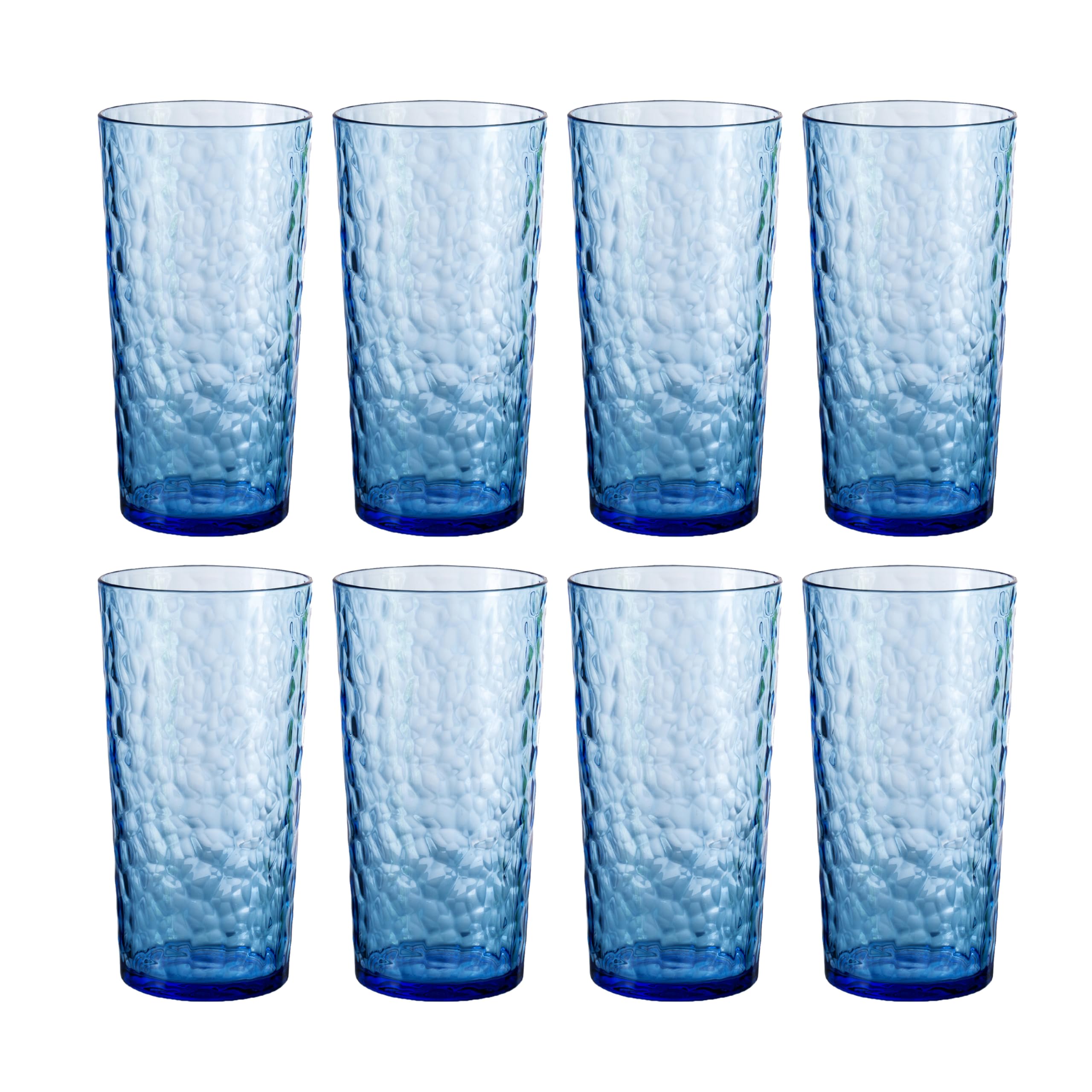 Amazon.com | ZAINCA 24-ounce Plastic Tumblers, Acrylic Drinking