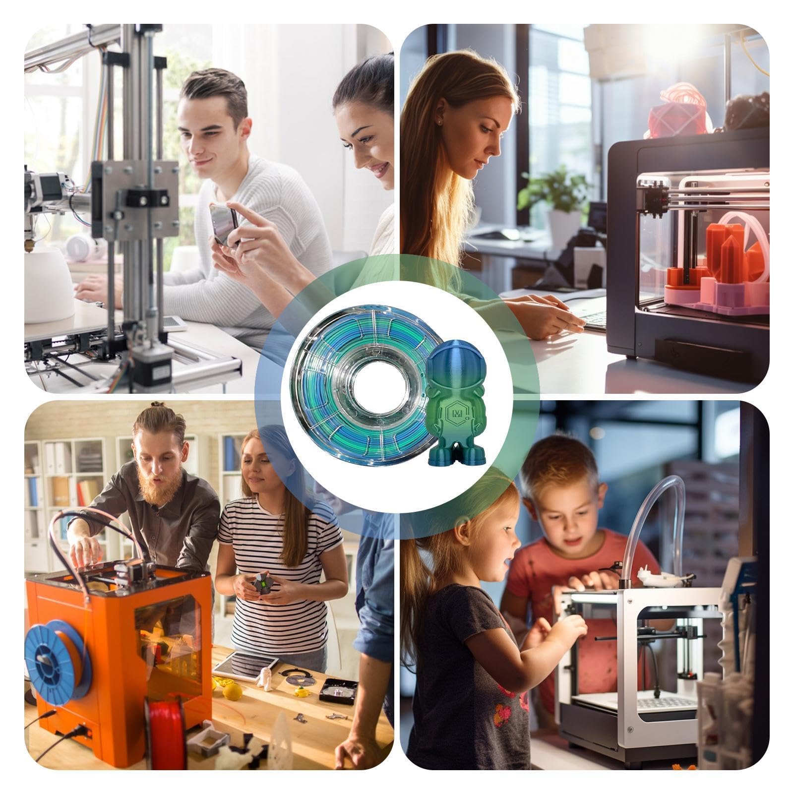 - Filamento stampante, filamento di stampa - filamento bobina da 1,75 mm, materiale di consumo stampante, bobina, accessori per stampanti a filamento per arte e artigianato, maggior parte delle | materiale di consumo stampante, bobina, per stampanti a fil