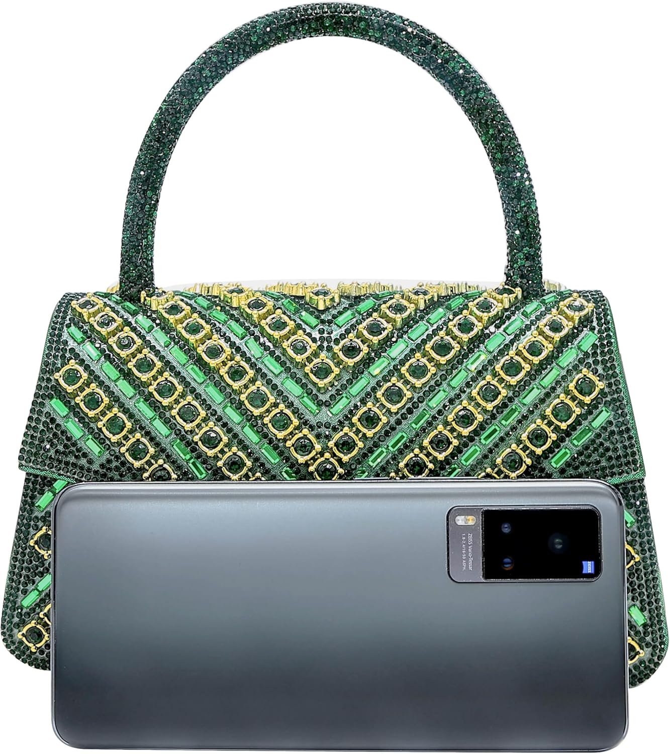 Clutch Purses for Women Sparkly Rhinestones Purses and Handbags for Wedding Party Evening Crossbody Bag with Chain - Image 7