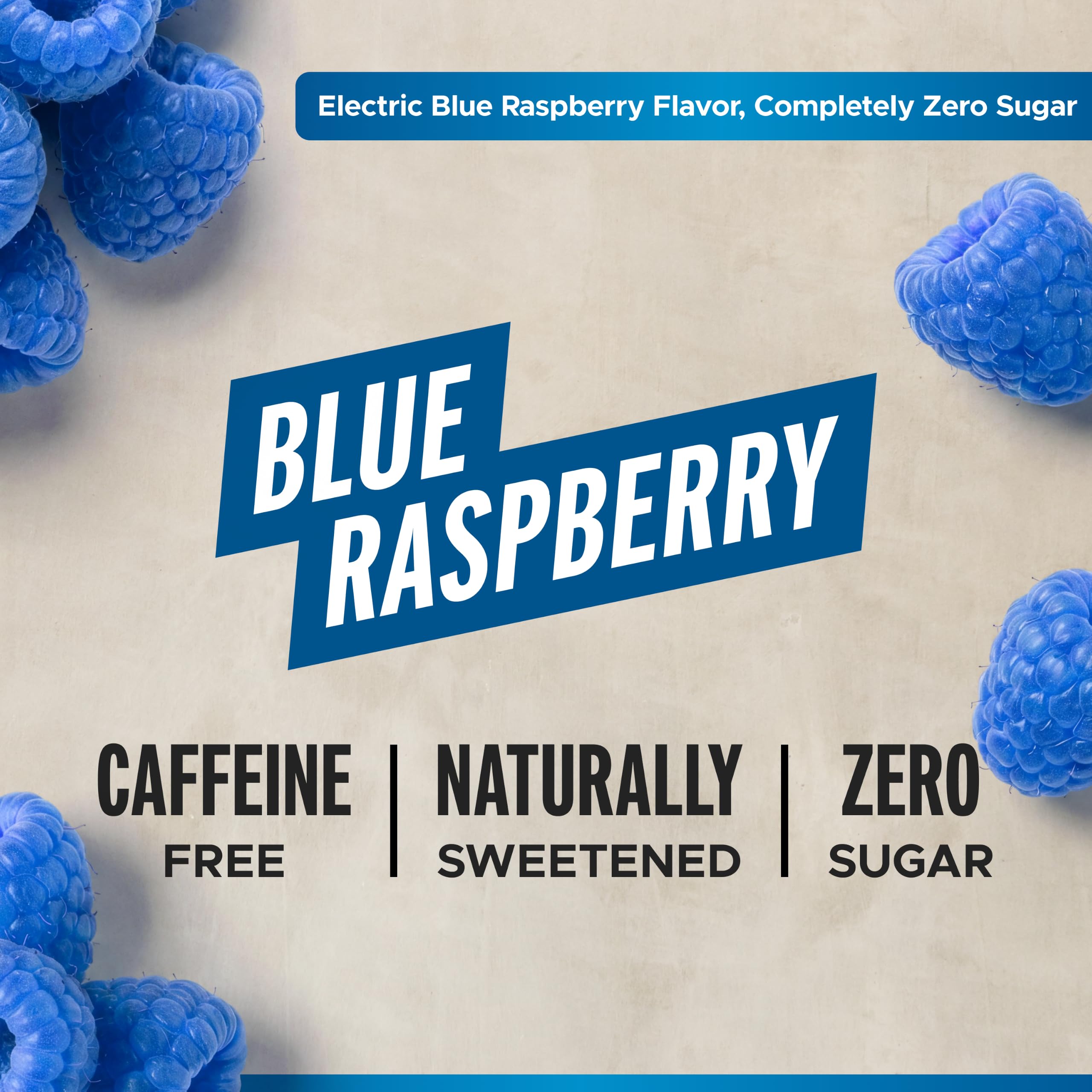 LifeAID FITAID Creatine Recovery Drink, Zero Sugar, Blue Raspberry, 12pk — Amazon image 3