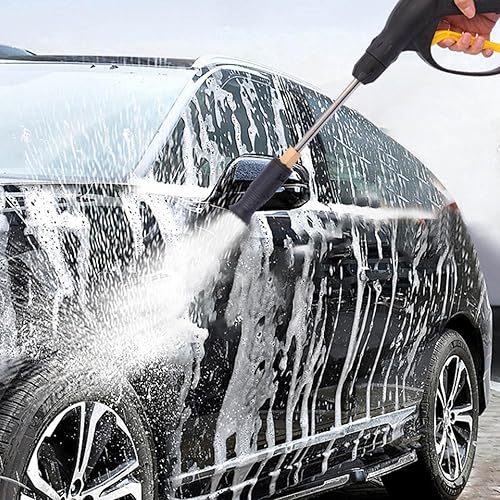 Miniatura 3 de Boquilla de manguera de agua, varilla larga, 2023, boquilla giratoria de 360, rociador de latón de metal resistente, hebillas de ahorro de mano de