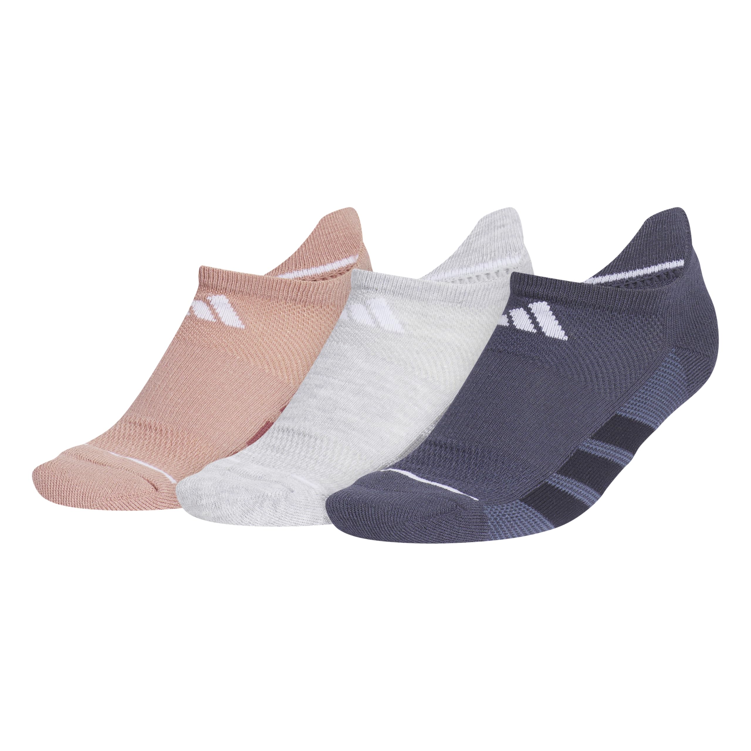 adidas Womens All Day Training Workout Socks (3 Pairs) Multiple Heights