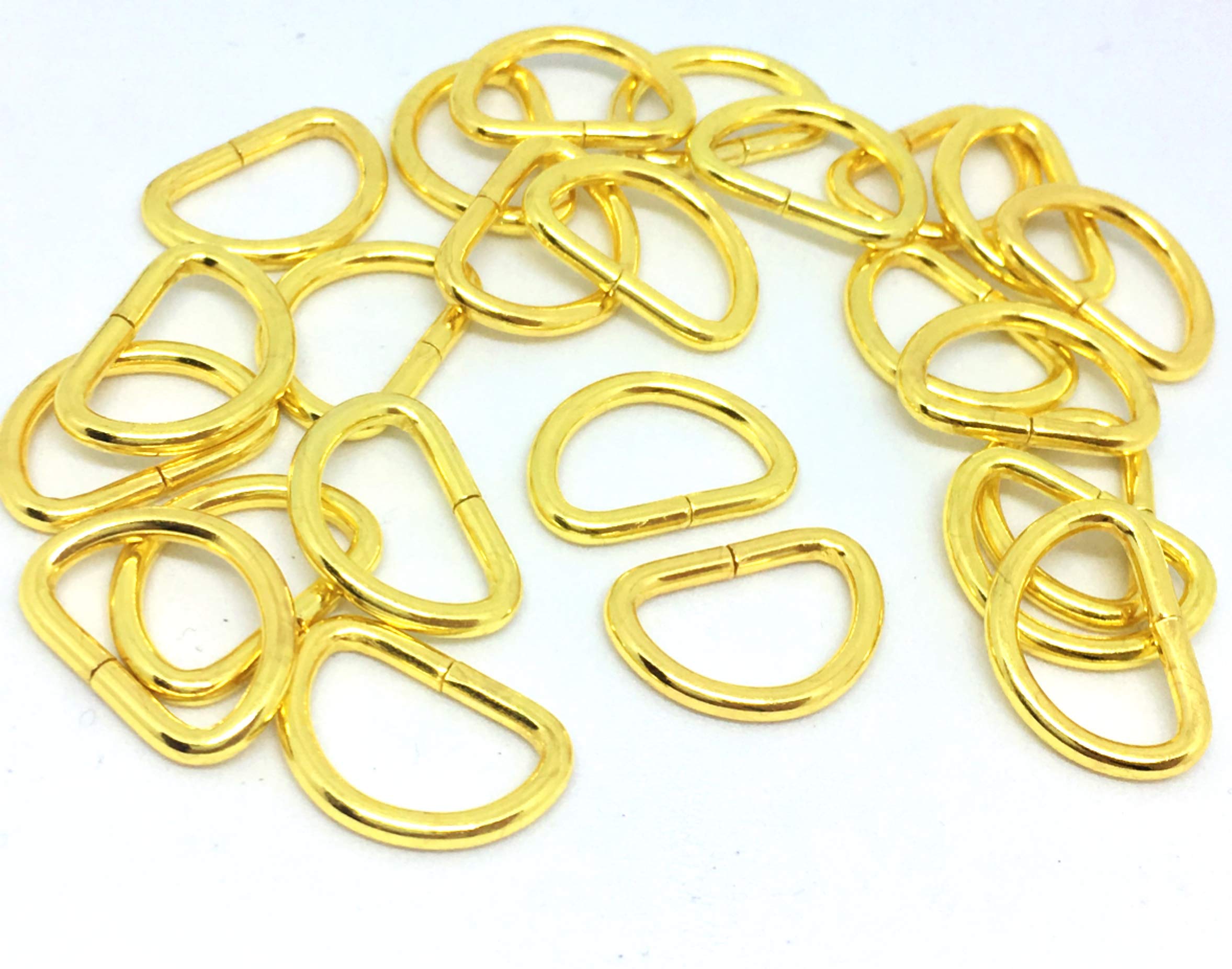 Amazon | ストアーズクラブ Dカン ゴールド(20個)基礎金具 クラフト