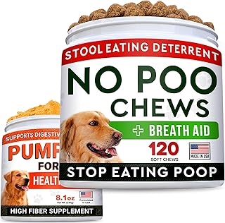 No Poo + Pumpkin for Dogs Bundle