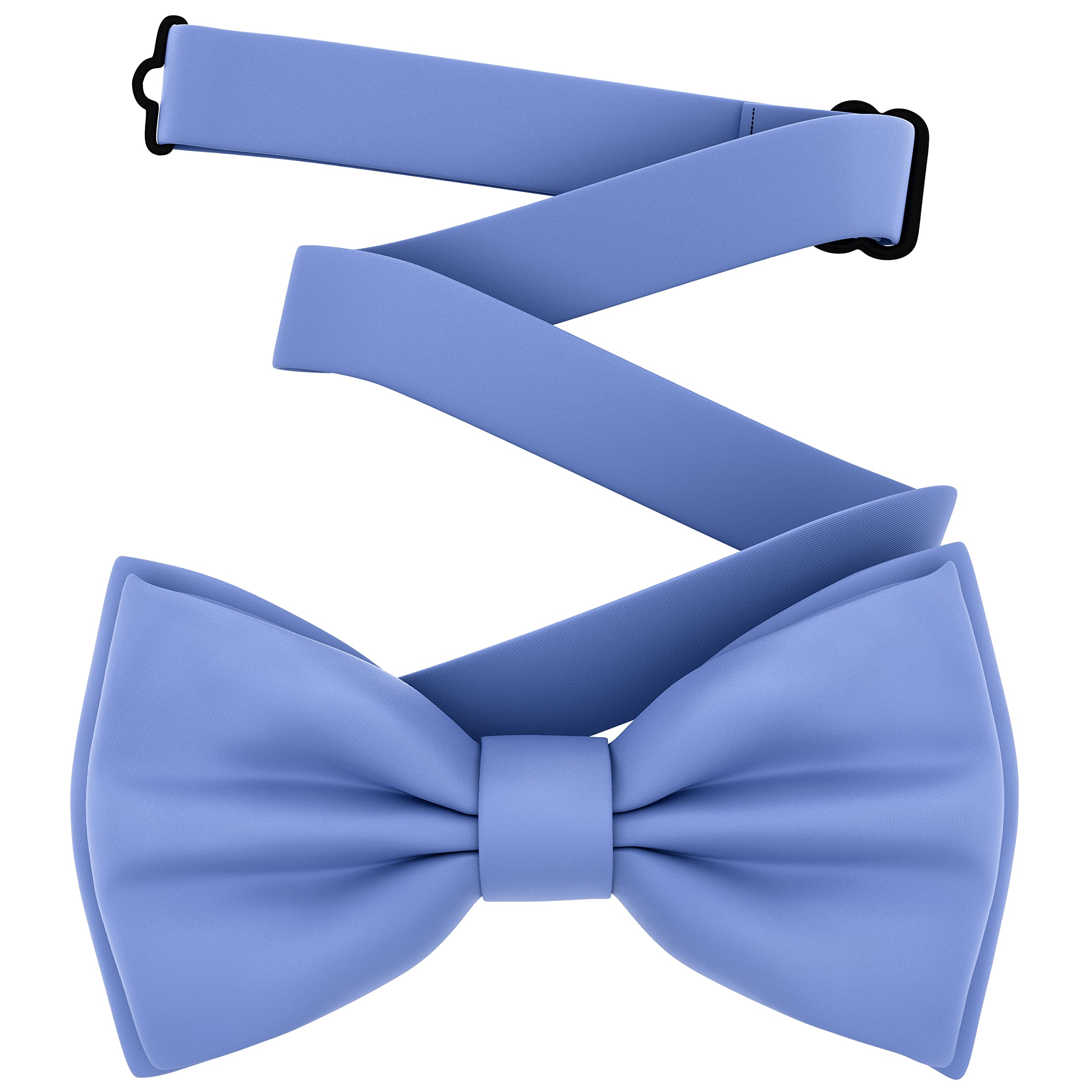 Adam Young Men's Bow Ties Pre-Tied Style Formal Satin Classic Bowtie for Tuxedo Faux Silk