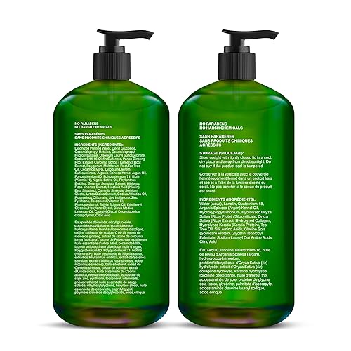 Miniatura 7 de MAJESTIC PURE Juego de champú y acondicionador para árbol de té para hombres y mujeres 16 onzas líquidas cada uno hidrata y combate la caspa piojos