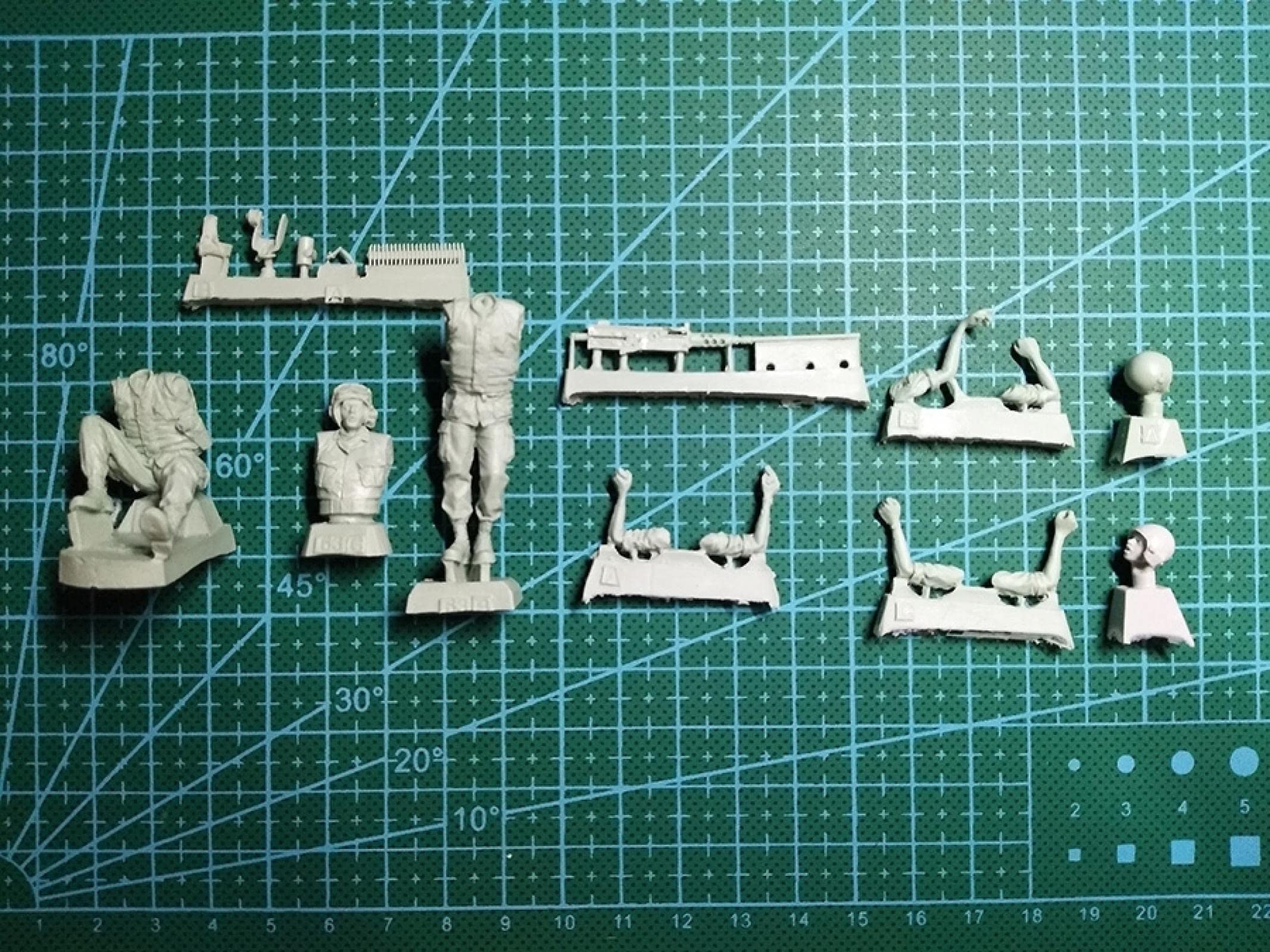 1/35 Guerre du Vietnam US Army Fighting Resin Soldat Model Kit (2 personnes )/Kit miniature non assemblé et non peint/XH-5919 Goodmoel 1/35 Guerre du Vietnam US Army Fighting Resin Soldat Model Kit (2 personnes )/Kit miniature non assemblé et non peint/XH-5919 Goodmoel