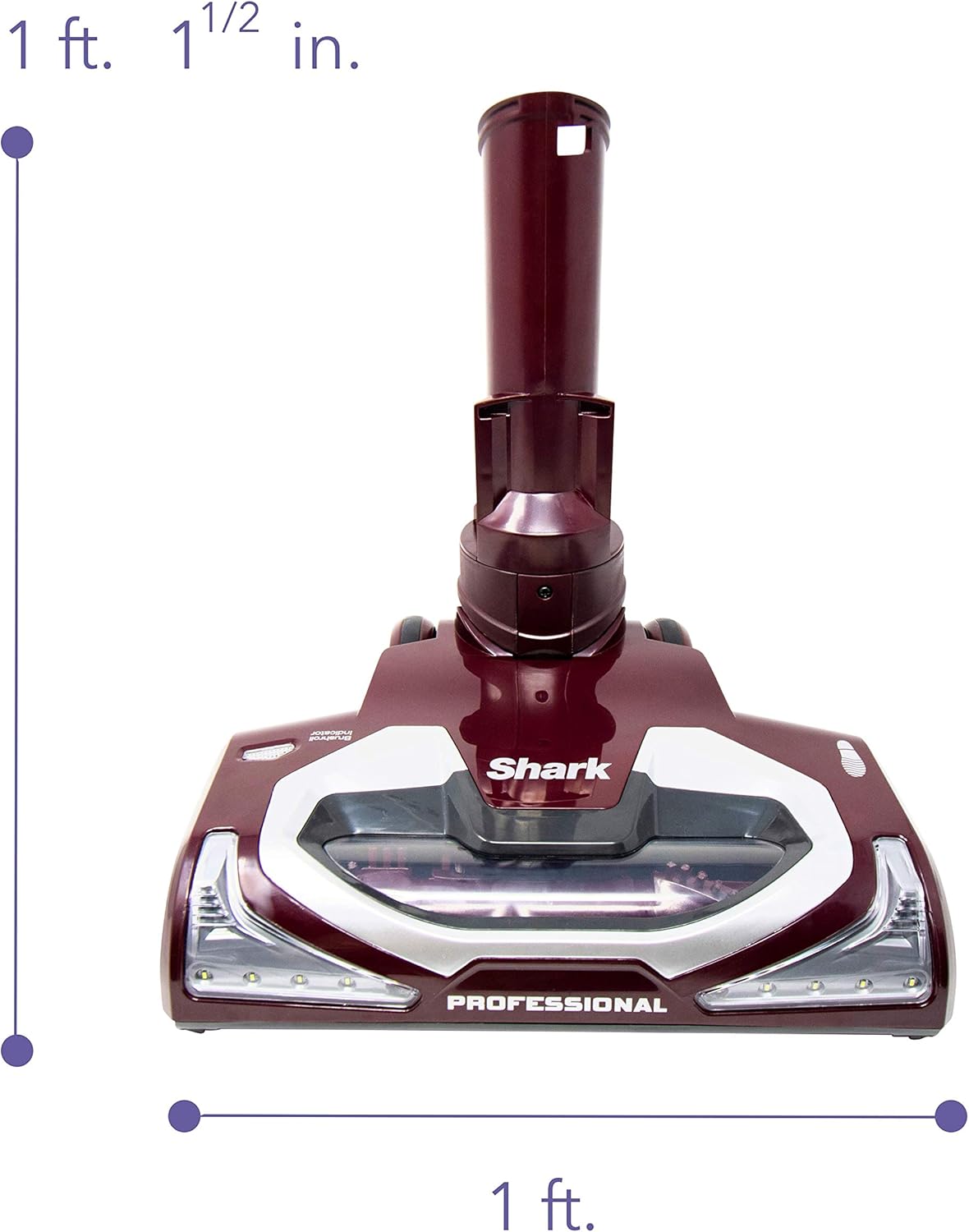 Genuine Vacuum Replacement Parts for Shark Professional Rotator Powered Lift Away Upright Vacuum Nv650 Nv750 Nv752 Nv652 - Motorized Floor Nozzle Attachment - Part #1278FC652