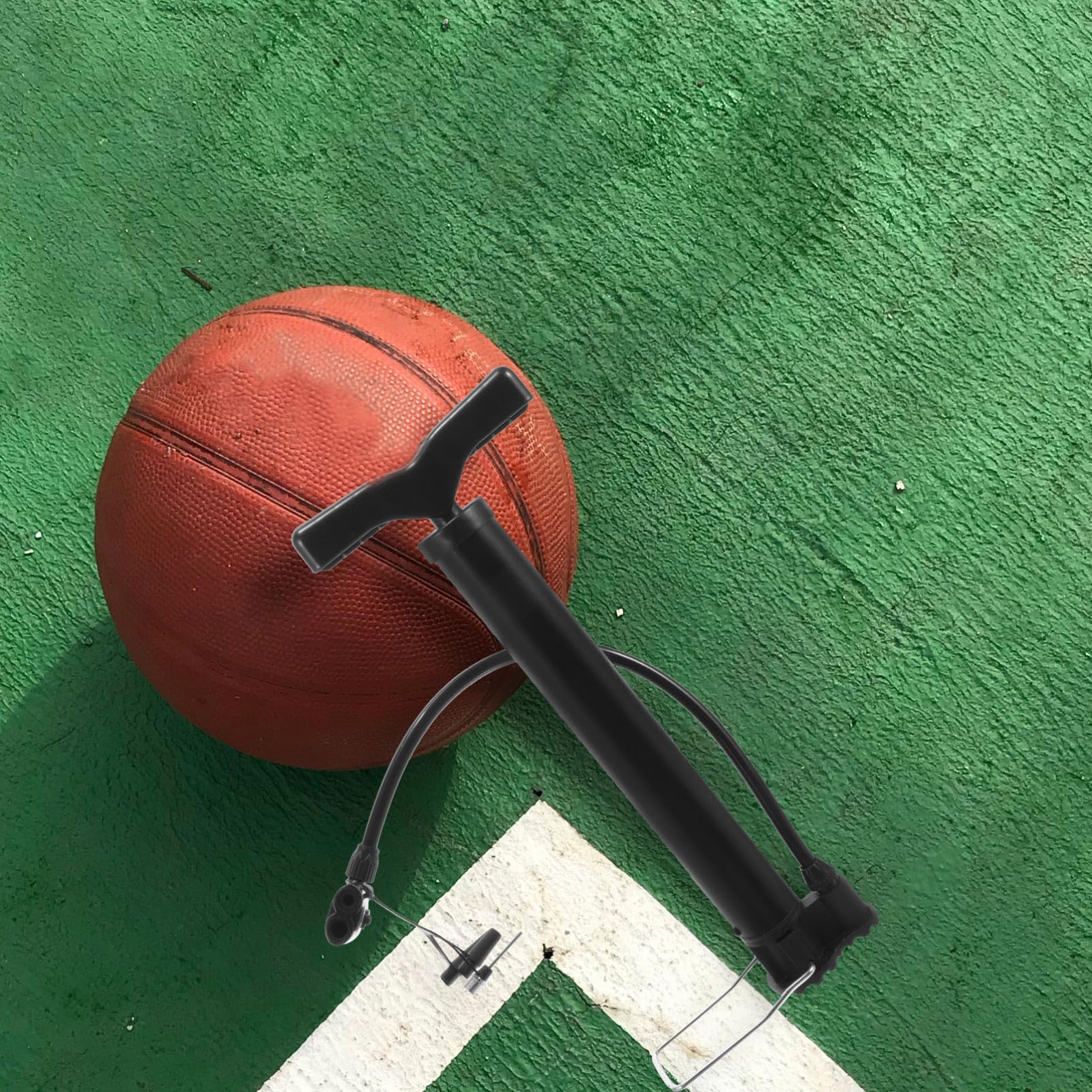 POPETPOP Pompa Do Piłek Pompa Powietrza Do Kulek Pompa Do Opon Rowerowych Pompa Powietrza Do Koszykówki Pompa Ręczna Do Balonów Pompa Powietrza Do Balonów Pompa Ręczna Do Kulek Pompa