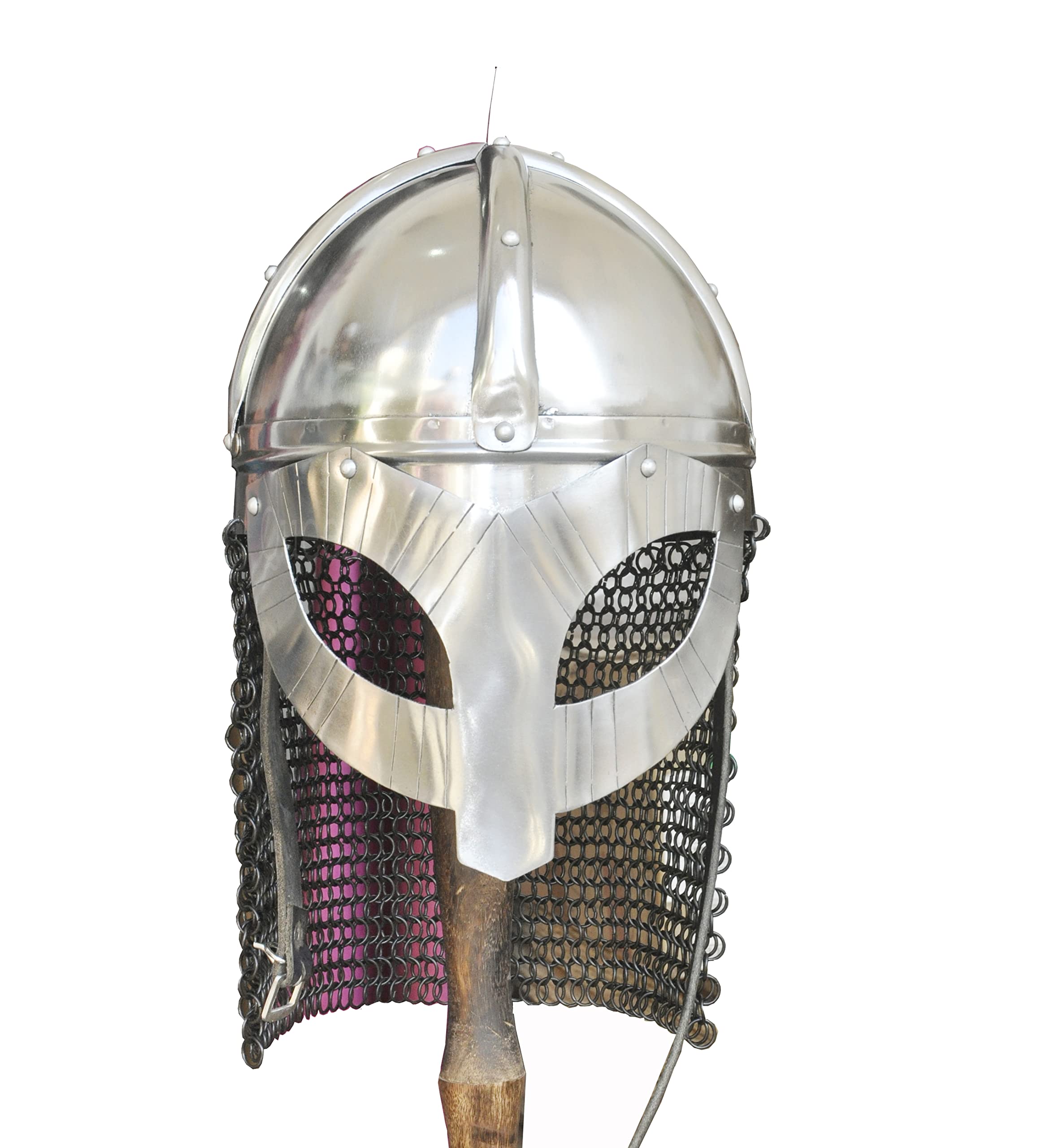 Queen Armour Medieval gjermundbu Helmet Viking Armor Helmet Halloween Costume Silver viking helmet knight helmet spartan helmet medieval armor cosplay helmet medieval helmet crusader costume